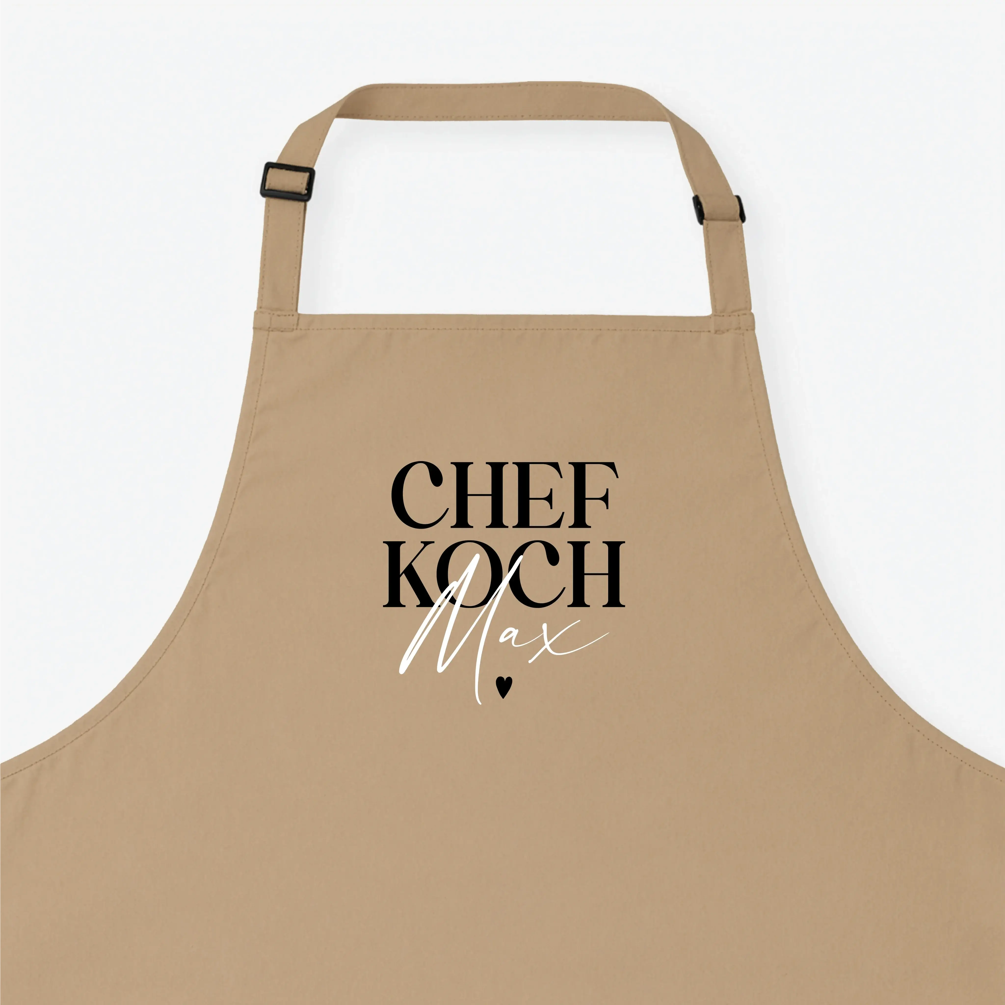 Kochschürze Chefkoch-Kochschürze-famprints-Die Kochschürze Chefkoch von famprints ist mehr als ein praktisches Küchenaccessoire. Sie wird mit deinem Wunschnamen personalisiert und verwandelt jedes Kochen in einen ganz persönlichen Moment. Der klare Schri