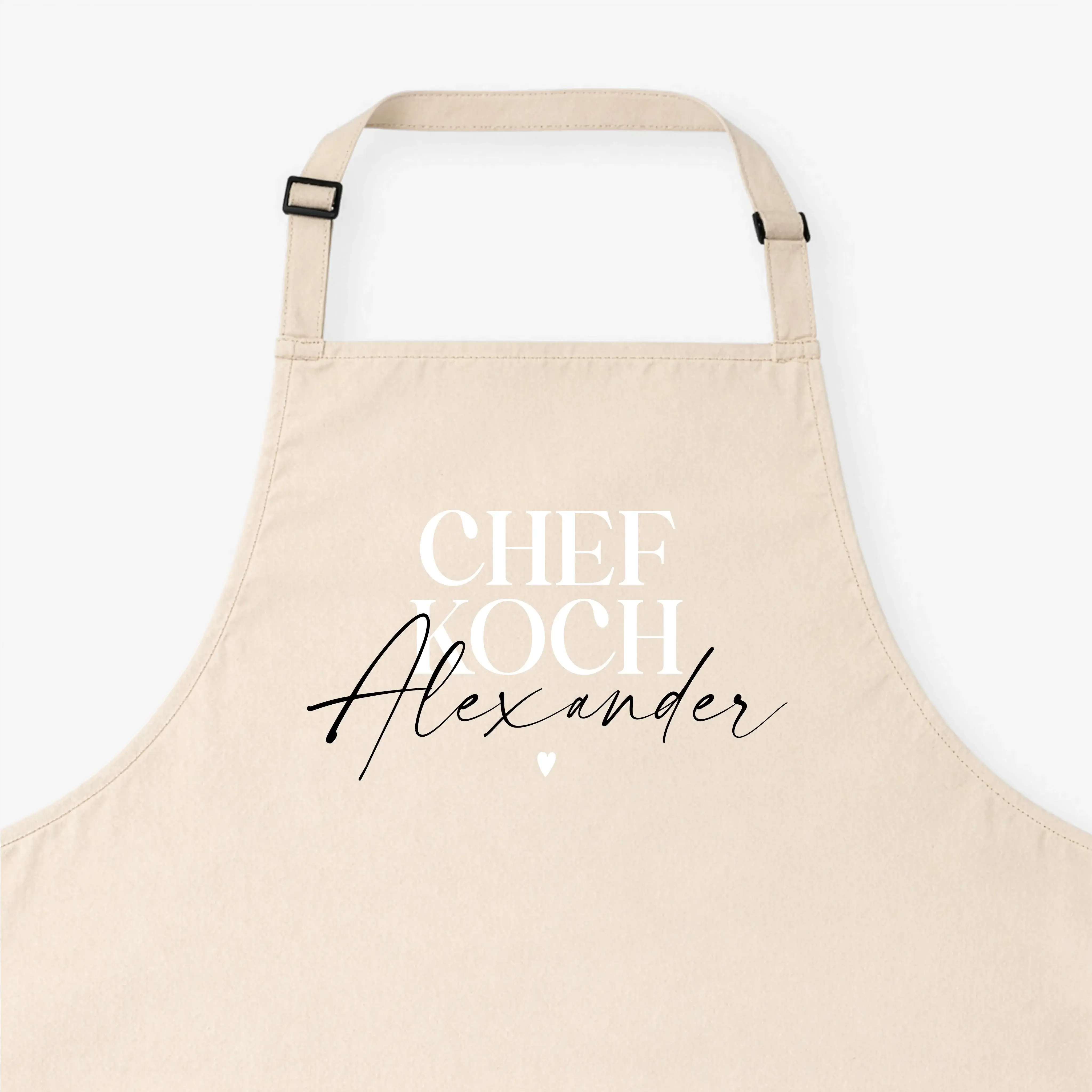 Kochschürze Chefkoch-Kochschürze-famprints-Die Kochschürze Chefkoch von famprints ist mehr als ein praktisches Küchenaccessoire. Sie wird mit deinem Wunschnamen personalisiert und verwandelt jedes Kochen in einen ganz persönlichen Moment. Der klare Schri