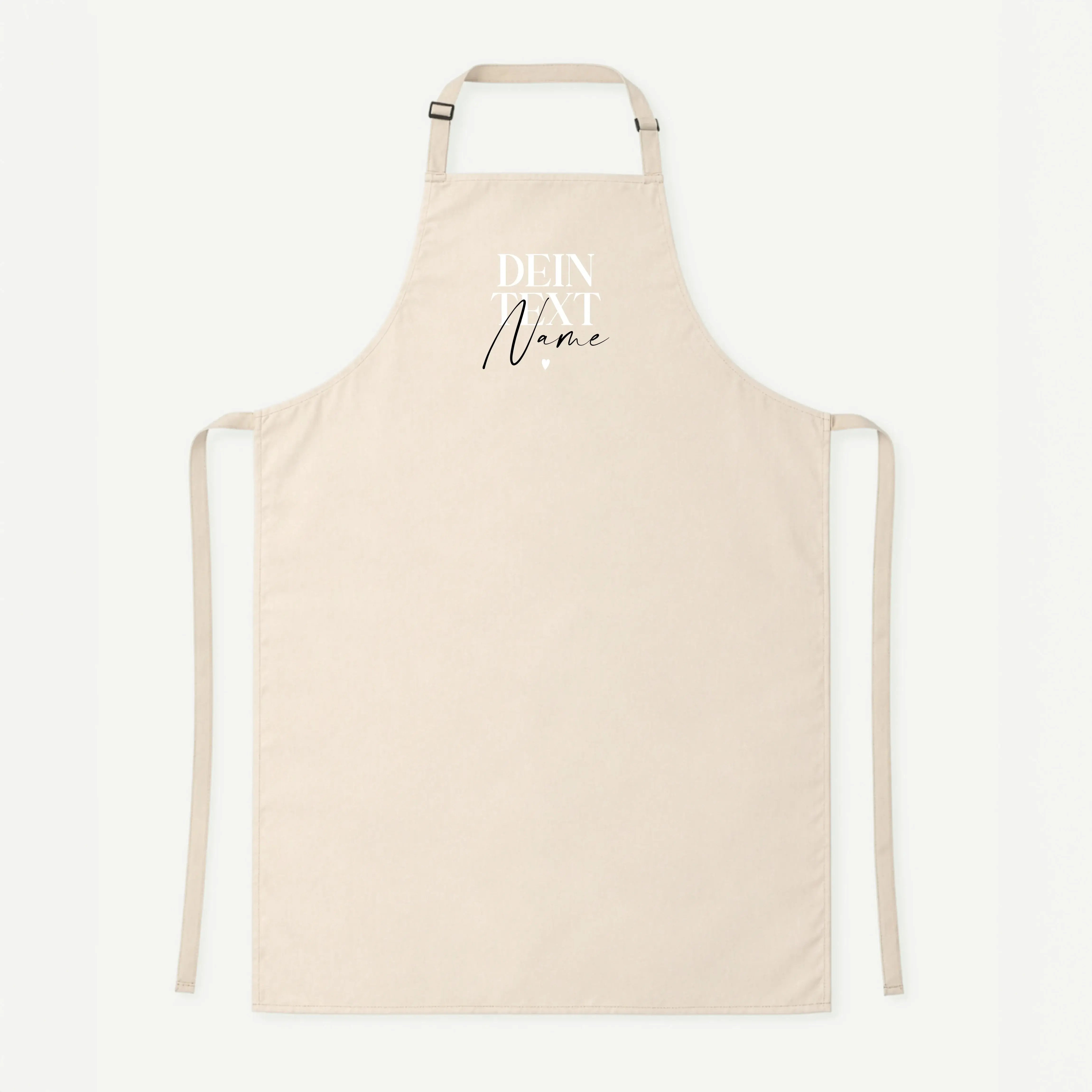 Kochschürze Dein Text-Kochschürze-famprints-Die Kochschürze Dein Text von famprints macht aus dem Kochen etwas Persönliches. Du gestaltest deine Schürze genau so, wie sie zu dir oder zur beschenkten Person passt. Ob Name, kurzer Spruch oder eine liebevoll
