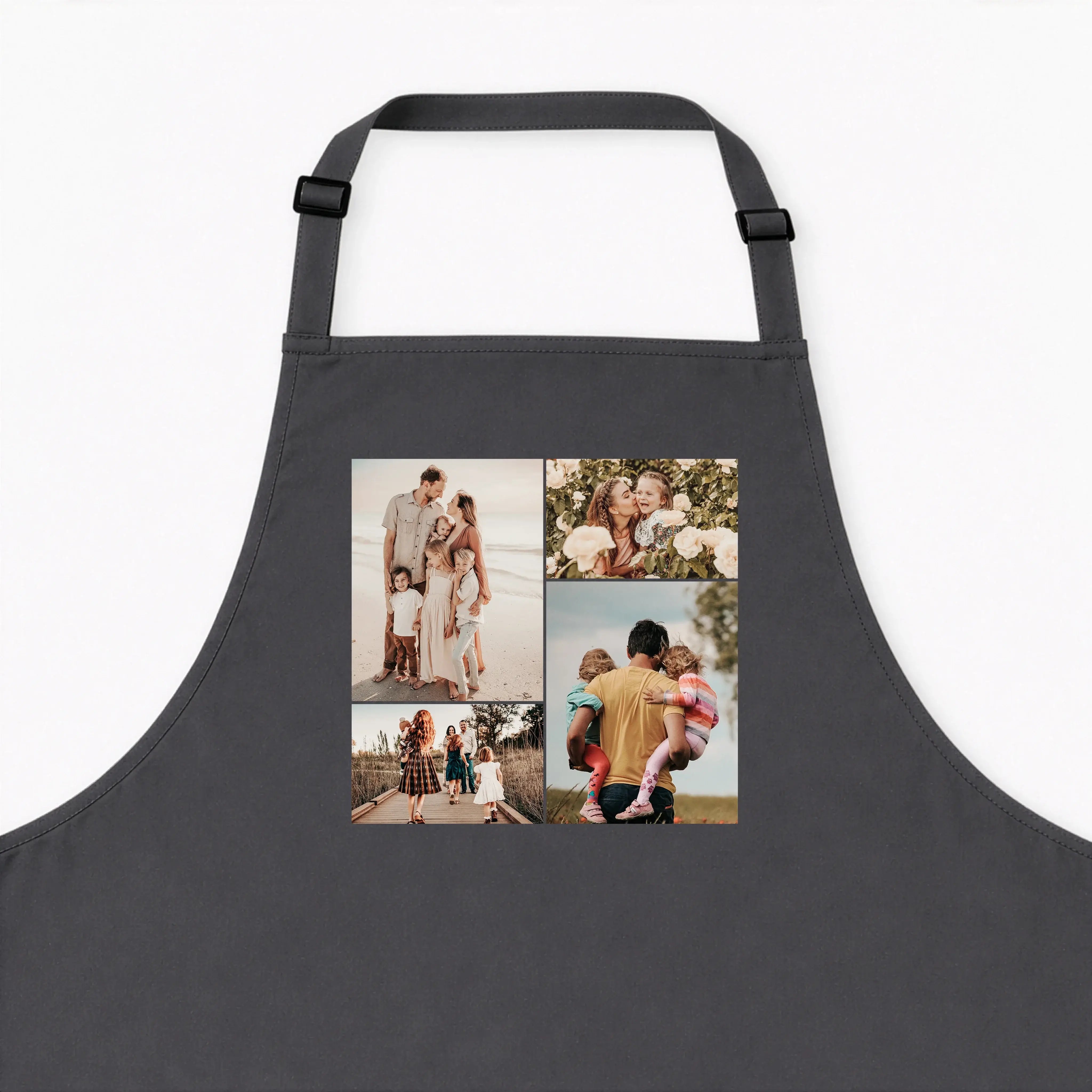 Kochschürze Foto No1-Kochschürze-famprints-Kochschürze Foto No1 ist die ideale Wahl, wenn du Kochen, Backen oder Grillen mit einer ganz persönlichen Note verbinden möchtest. Bei famprints gestaltest du deine Kochschürze mit vier eigenen Fotos und verwande