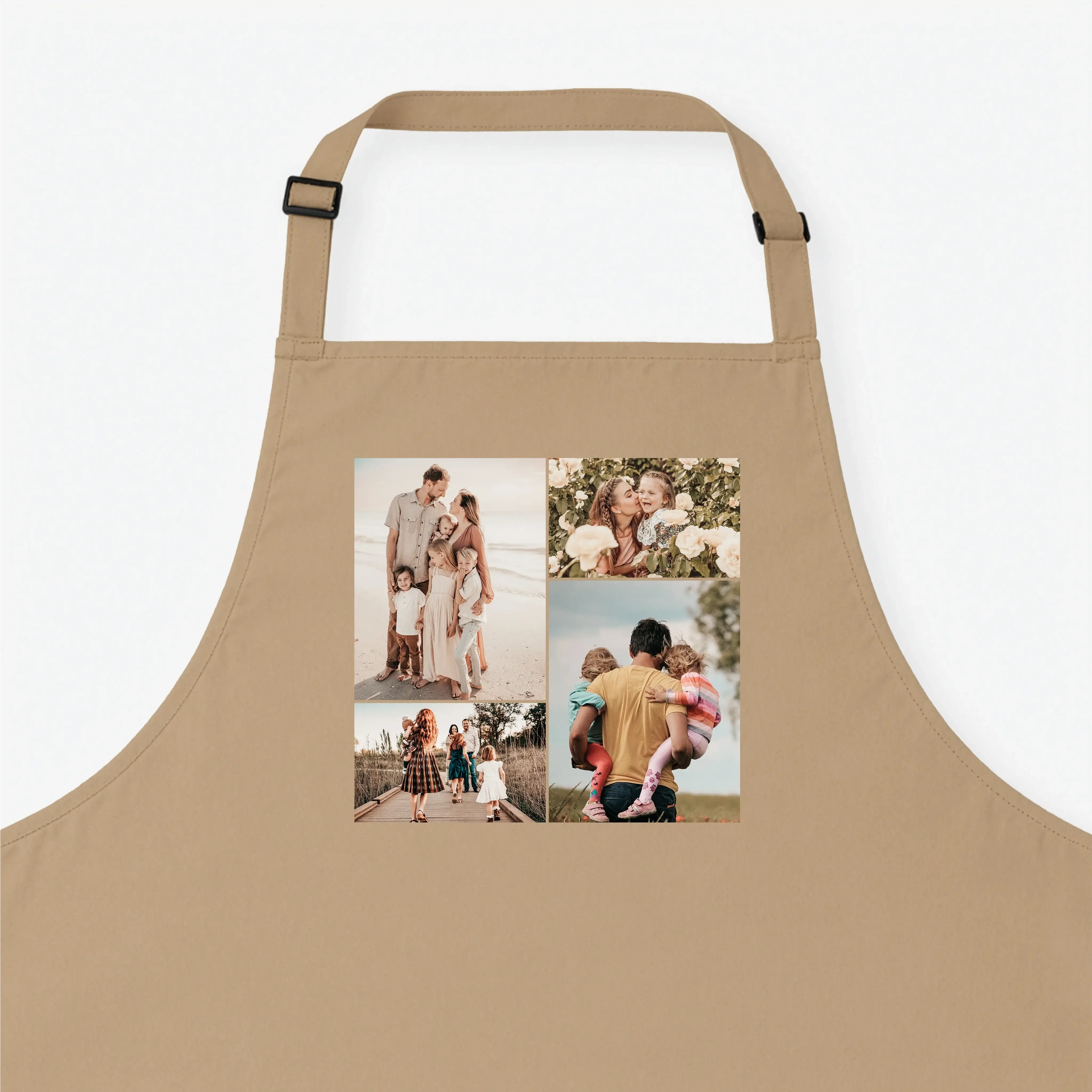 Kochschürze Foto No1-Kochschürze-famprints-Kochschürze Foto No1 ist die ideale Wahl, wenn du Kochen, Backen oder Grillen mit einer ganz persönlichen Note verbinden möchtest. Bei famprints gestaltest du deine Kochschürze mit vier eigenen Fotos und verwande