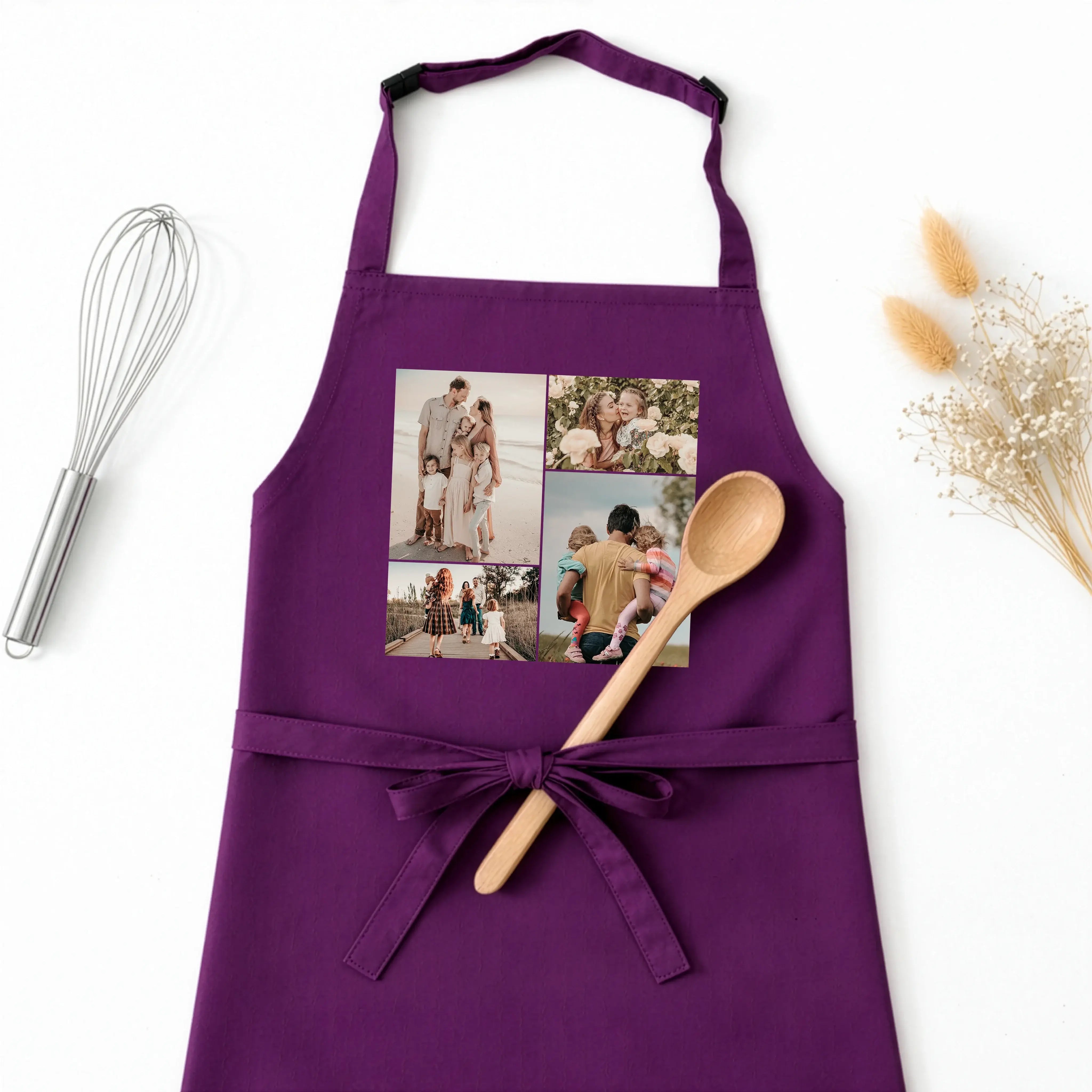 Kochschürze Foto No1-Kochschürze-famprints-Kochschürze Foto No1 ist die ideale Wahl, wenn du Kochen, Backen oder Grillen mit einer ganz persönlichen Note verbinden möchtest. Bei famprints gestaltest du deine Kochschürze mit vier eigenen Fotos und verwande