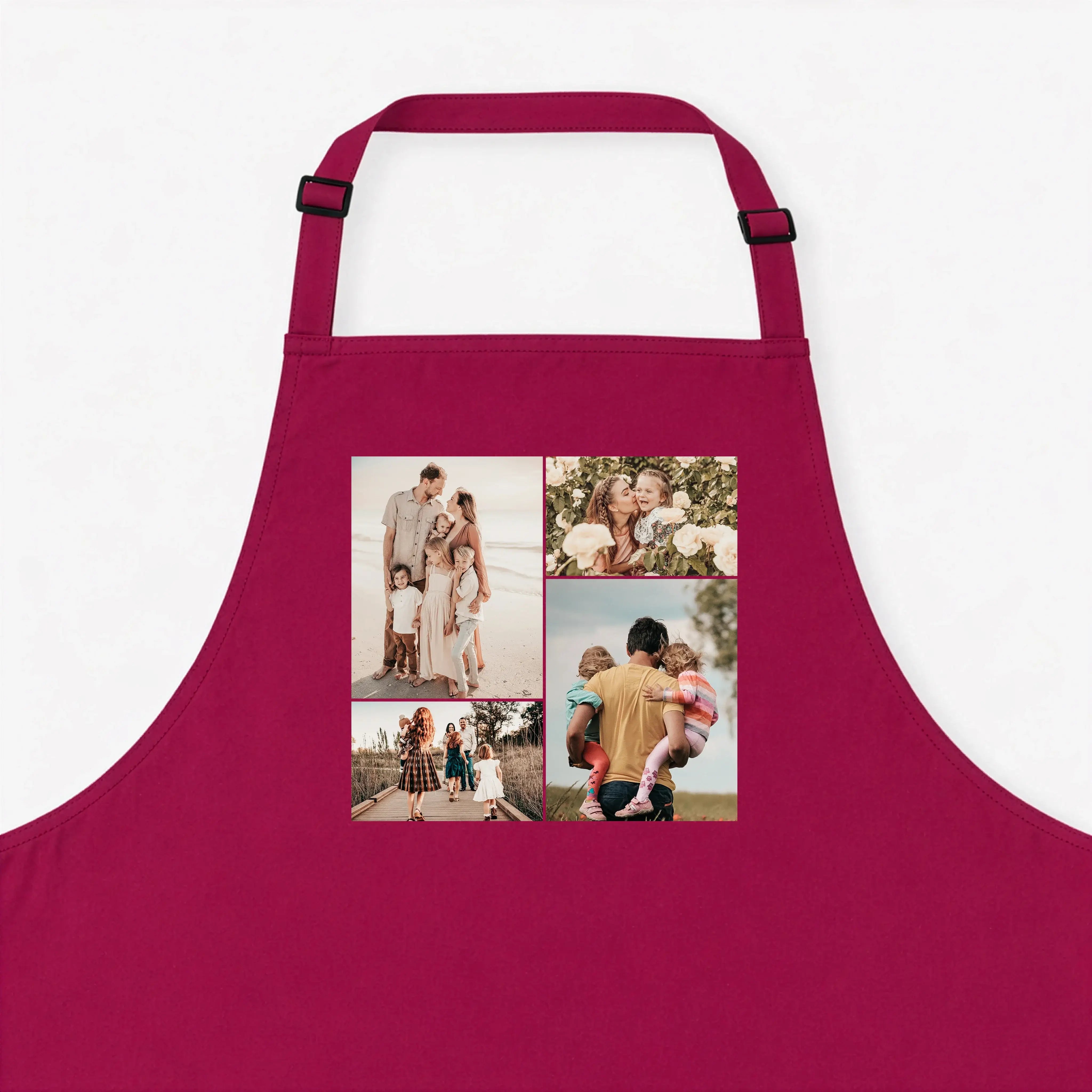 Kochschürze Foto No1-Kochschürze-famprints-Kochschürze Foto No1 ist die ideale Wahl, wenn du Kochen, Backen oder Grillen mit einer ganz persönlichen Note verbinden möchtest. Bei famprints gestaltest du deine Kochschürze mit vier eigenen Fotos und verwande