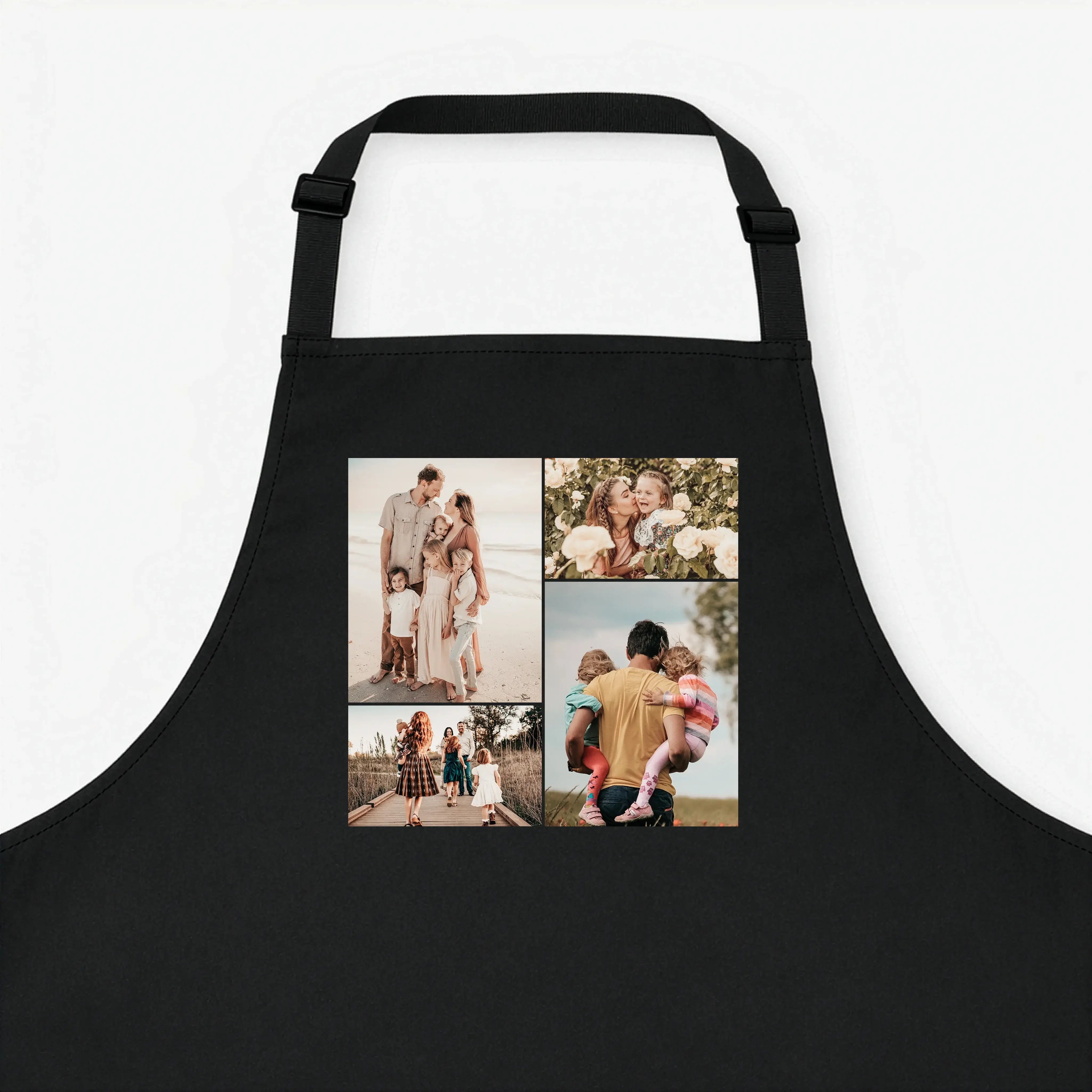 Kochschürze Foto No1-Kochschürze-famprints-Kochschürze Foto No1 ist die ideale Wahl, wenn du Kochen, Backen oder Grillen mit einer ganz persönlichen Note verbinden möchtest. Bei famprints gestaltest du deine Kochschürze mit vier eigenen Fotos und verwande