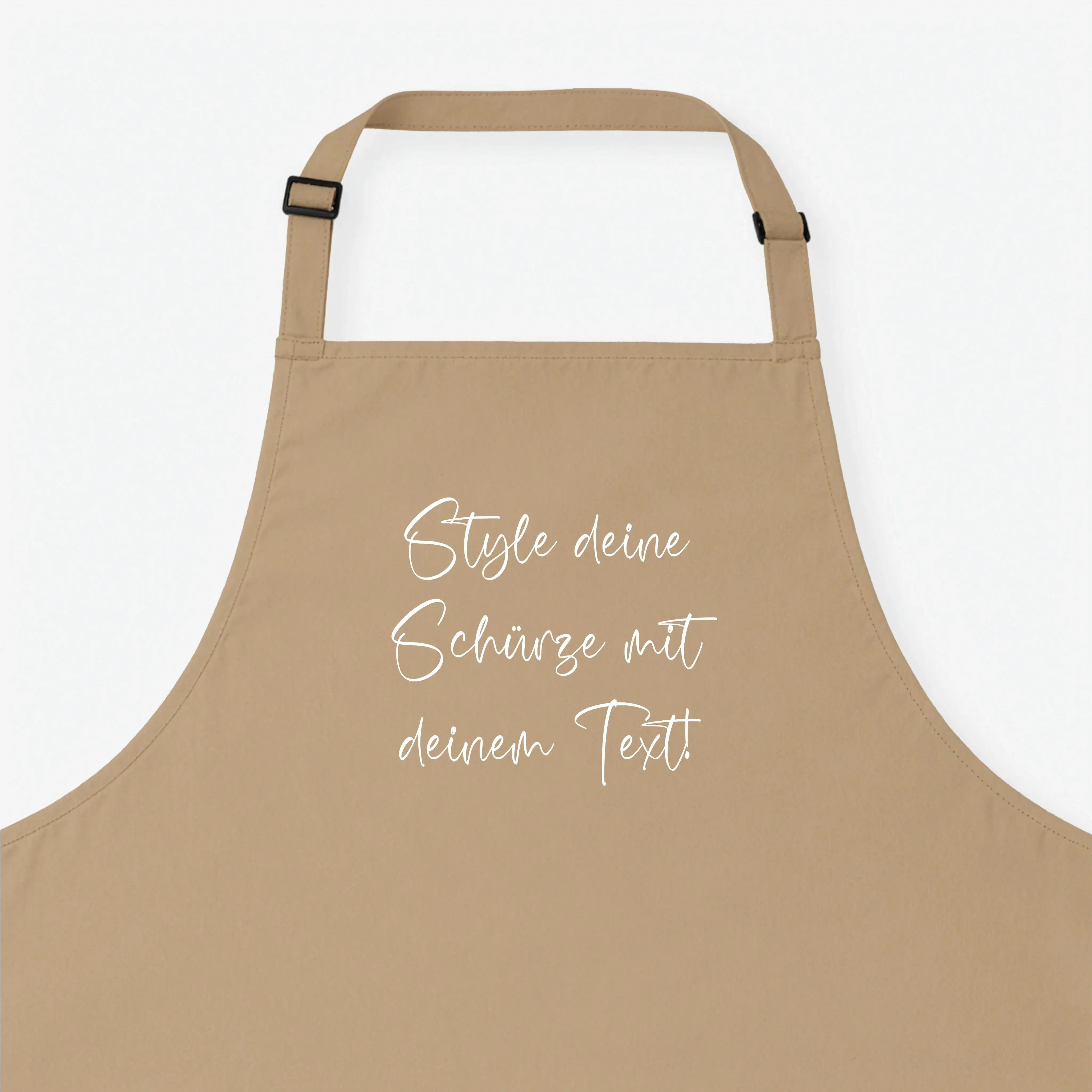Kochschürze Eigener Text-Kochschürze-famprints-Kochschürze Eigener Text ist die perfekte Wahl, wenn du beim Kochen, Backen oder Grillen etwas Persönliches tragen möchtest. Bei famprints gestaltest du deine Schürze mit deinem Wunschtext und machst daraus e