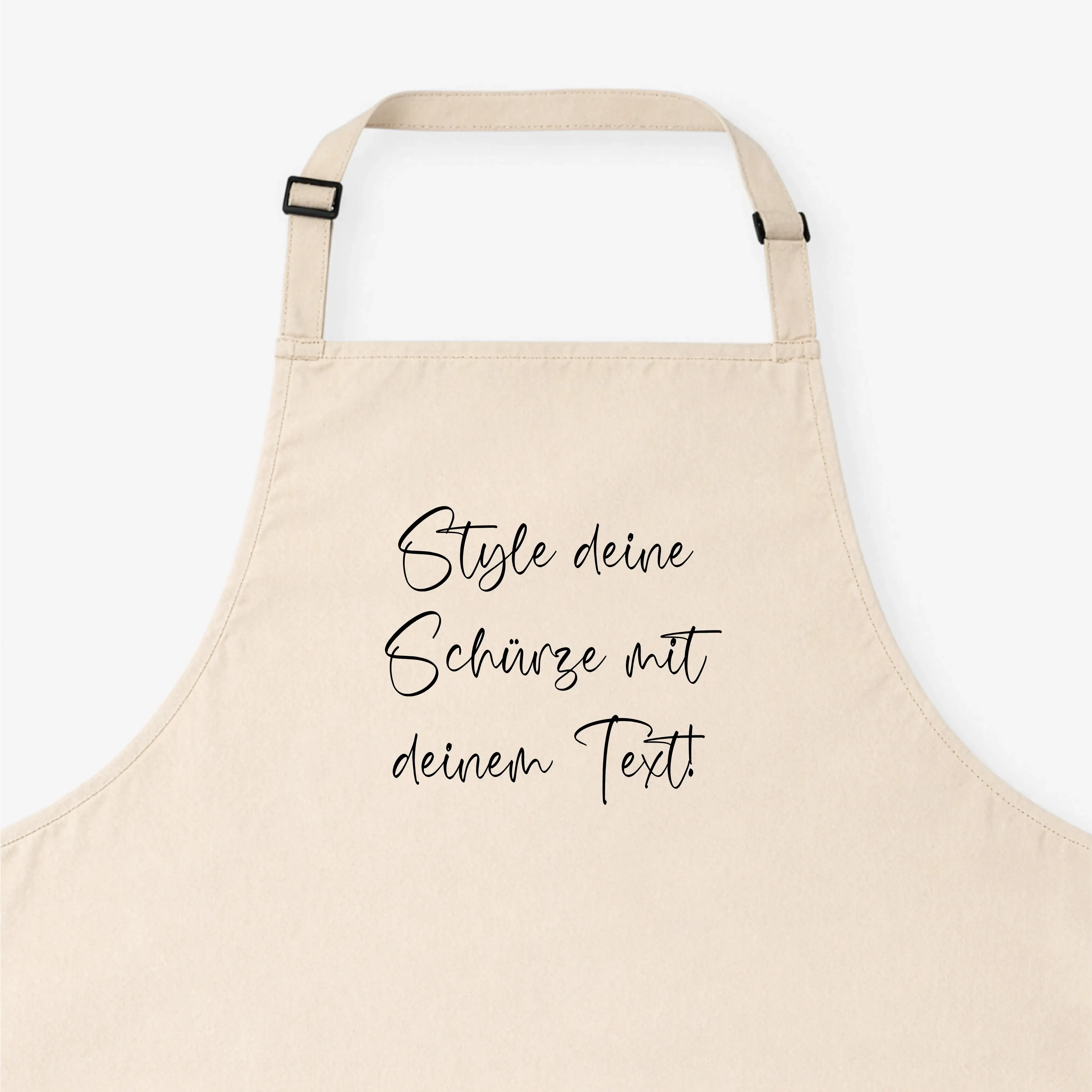 Kochschürze Eigener Text-Kochschürze-famprints-Kochschürze Eigener Text ist die perfekte Wahl, wenn du beim Kochen, Backen oder Grillen etwas Persönliches tragen möchtest. Bei famprints gestaltest du deine Schürze mit deinem Wunschtext und machst daraus e