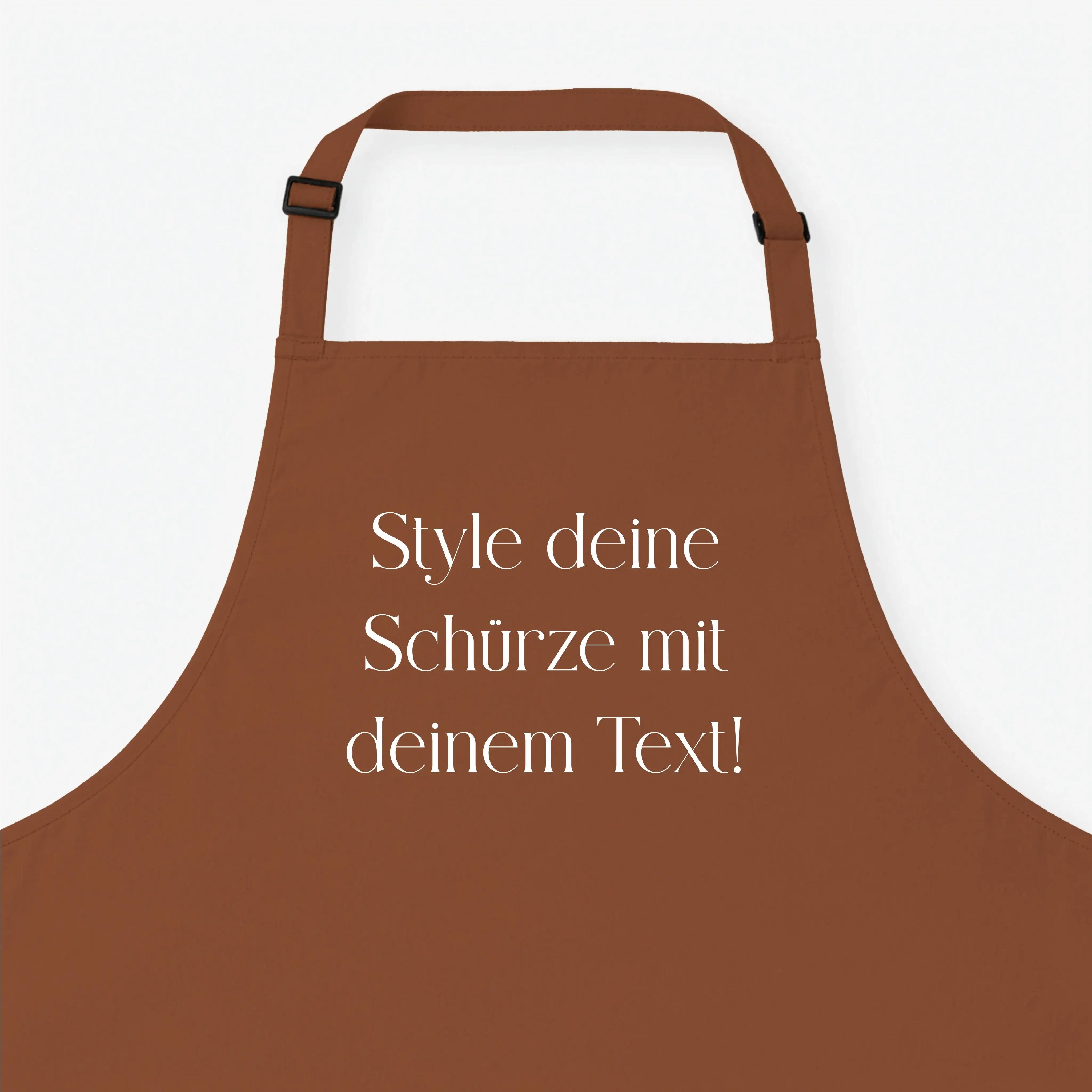 Kochschürze Eigener Text-Kochschürze-famprints-Kochschürze Eigener Text ist die perfekte Wahl, wenn du beim Kochen, Backen oder Grillen etwas Persönliches tragen möchtest. Bei famprints gestaltest du deine Schürze mit deinem Wunschtext und machst daraus e