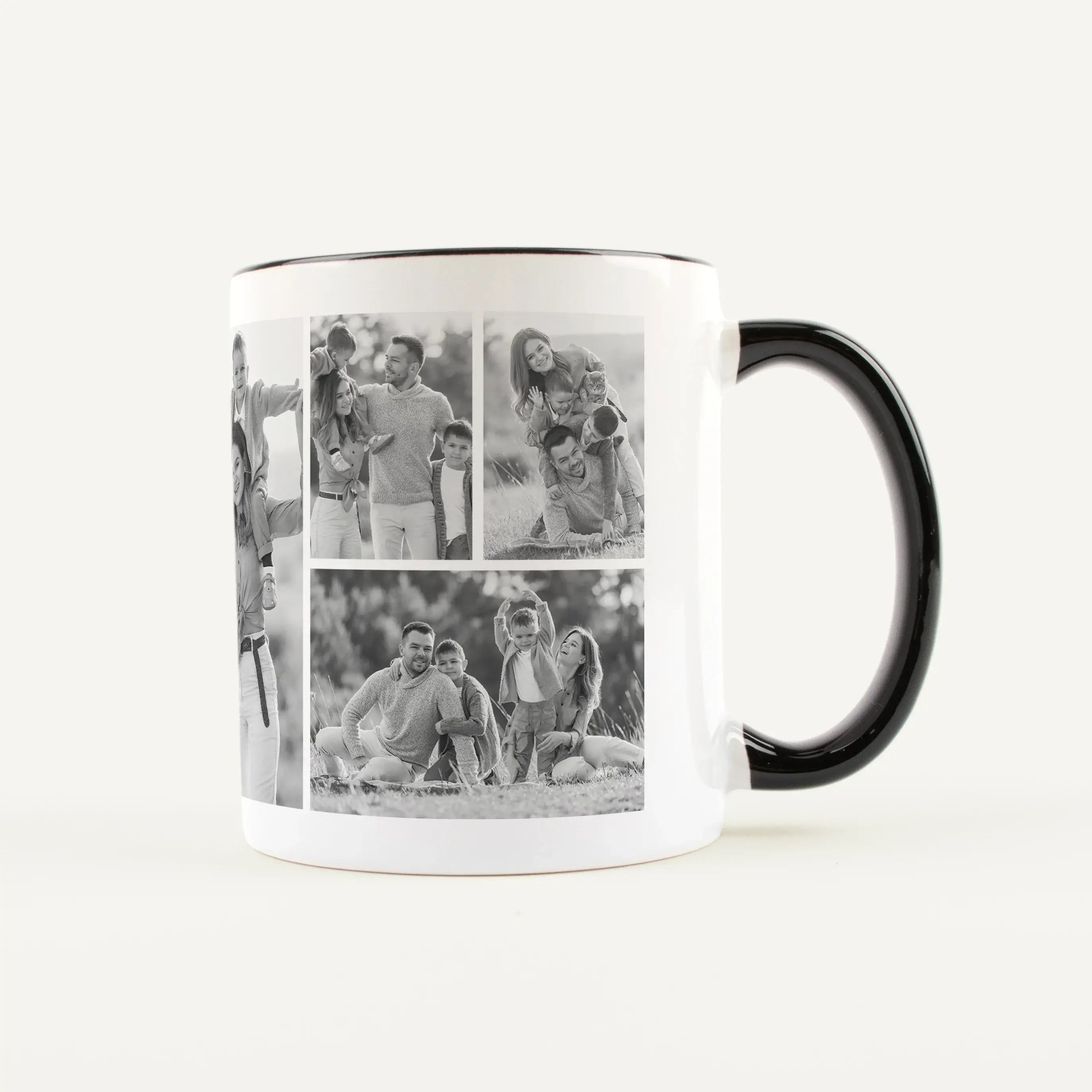 Tasse Foto Seven-Keramik Tasse-Keramik Tasse-Die Tasse Foto Seven von famprints macht aus deinen Lieblingsmomenten eine persönliche Fotocollage für jeden Tag. Du gestaltest eine individuelle Fototasse mit sieben eigenen Bildern und verwandelst sie in ein