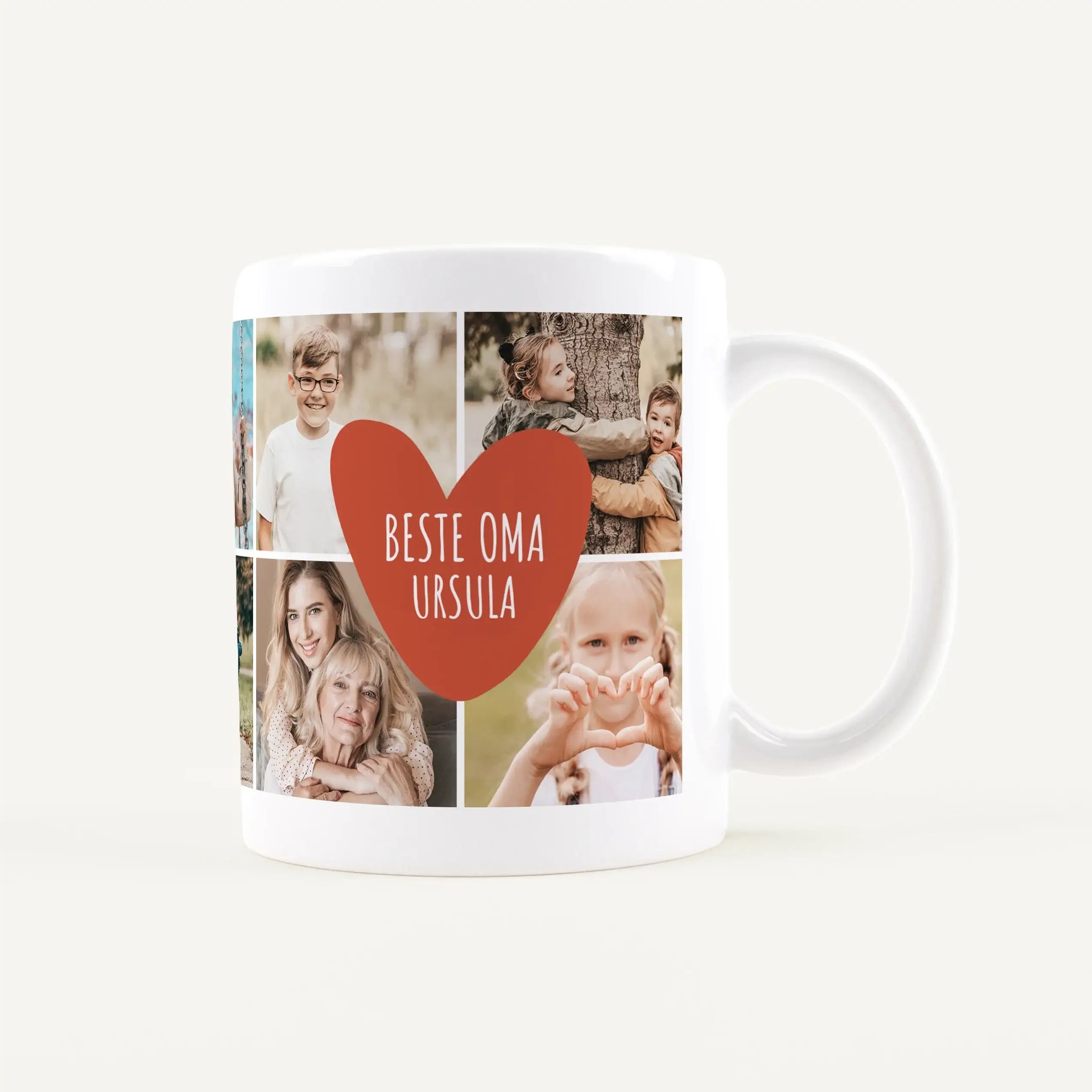 Tasse Foto beste Oma-Keramik Tasse-famprints-Die Tasse Foto beste Oma ist mehr als nur eine Fototasse – sie ist ein persönliches Geschenk für deine Oma, das ihr jeden Tag ein Lächeln ins Gesicht zaubert. Du gestaltest die Keramiktasse ganz einfach mit bis
