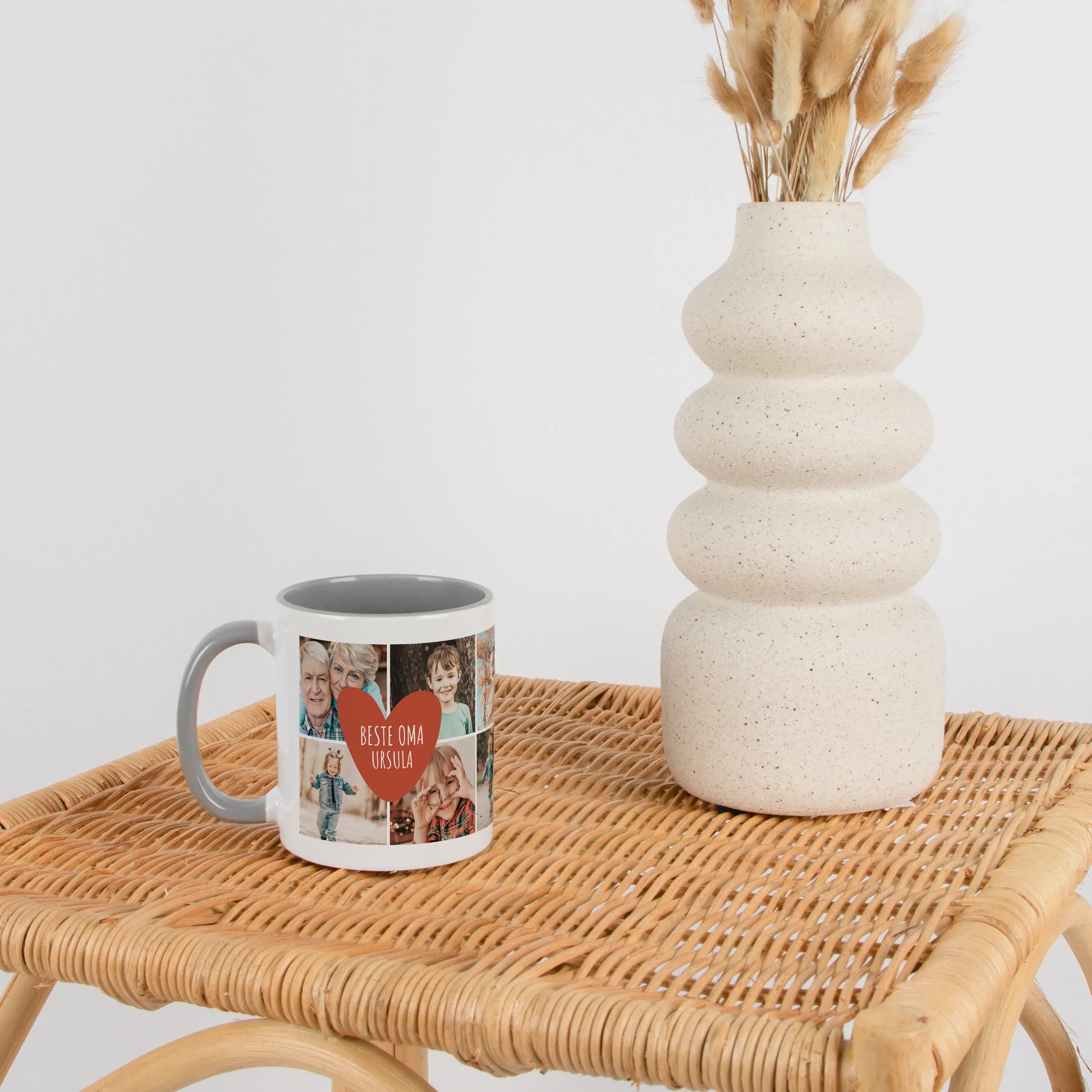 Tasse Foto beste Oma-Keramik Tasse-famprints-Die Tasse Foto beste Oma ist mehr als nur eine Fototasse – sie ist ein persönliches Geschenk für deine Oma, das ihr jeden Tag ein Lächeln ins Gesicht zaubert. Du gestaltest die Keramiktasse ganz einfach mit bis