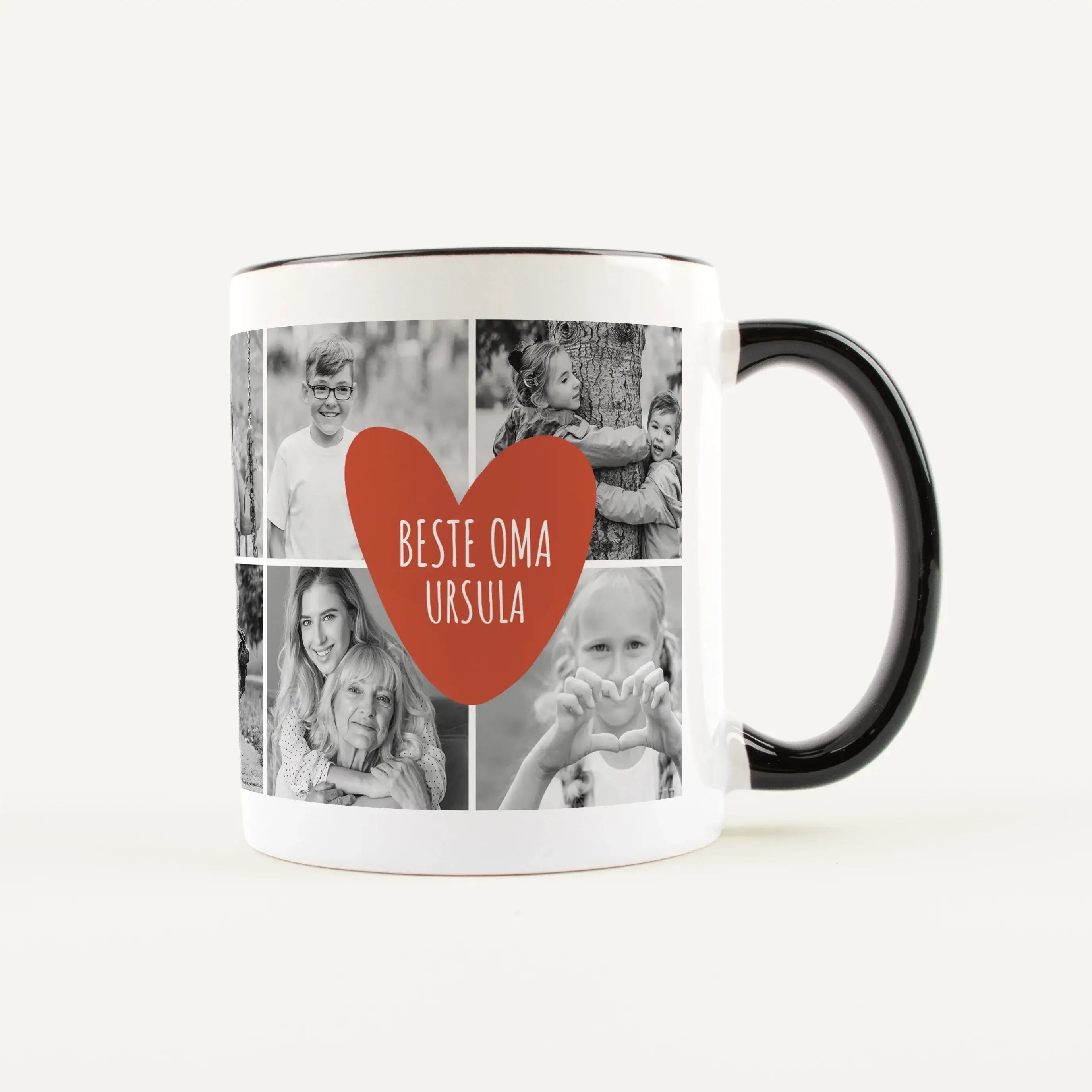 Tasse Foto beste Oma-Keramik Tasse-famprints-Die Tasse Foto beste Oma ist mehr als nur eine Fototasse – sie ist ein persönliches Geschenk für deine Oma, das ihr jeden Tag ein Lächeln ins Gesicht zaubert. Du gestaltest die Keramiktasse ganz einfach mit bis