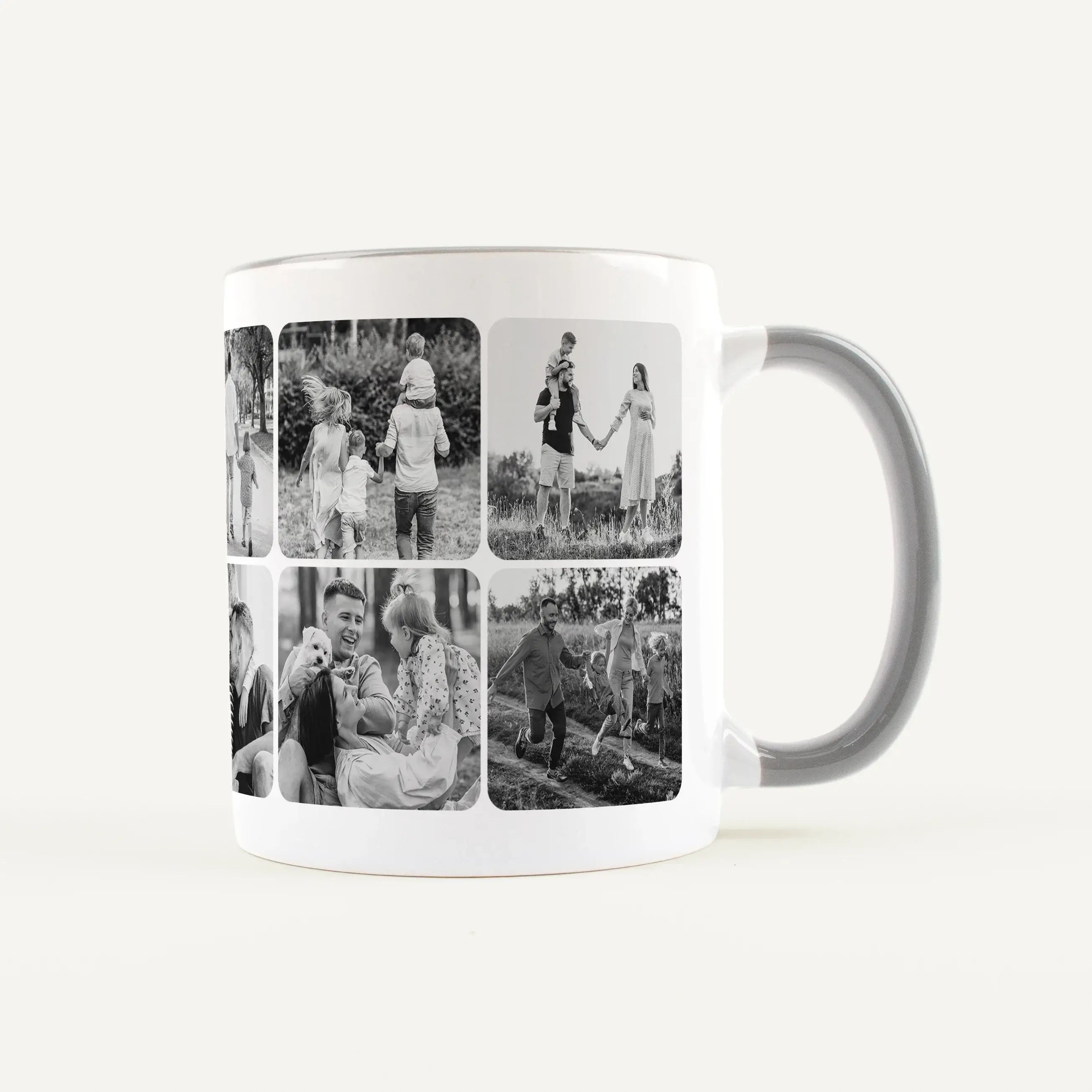 Fototasse Multi-Keramik Tasse-famprints-Die Fototasse Multi von famprints macht aus deinen Lieblingsbildern ein persönliches Alltagsprodukt. Gestalte deine eigene Foto Tasse mit bis zu 10 Bildern und erstelle eine individuelle Fotocollage, die deine schön