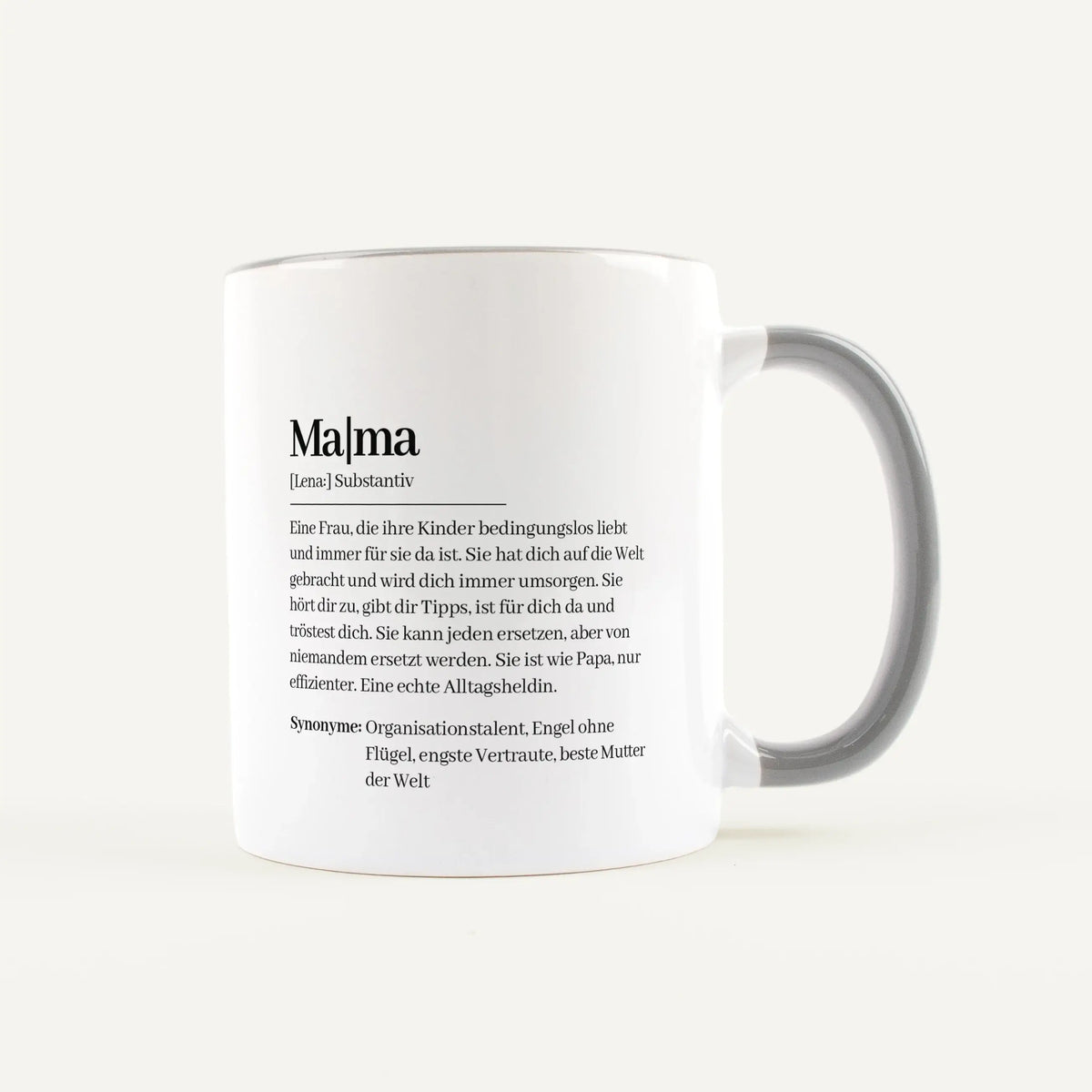 Tasse Definition Mama-Keramik Tasse-famprints-personalisiertes-Geschenk
