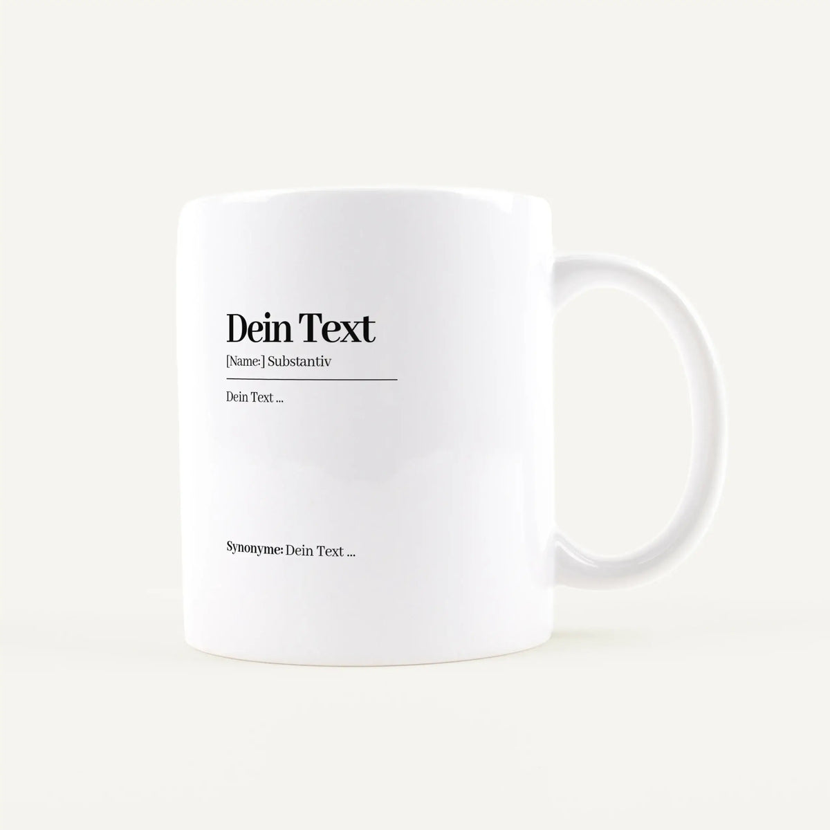 Eigener Text Definition Tasse-Keramik Tasse-famprints-personalisiertes-geschenk