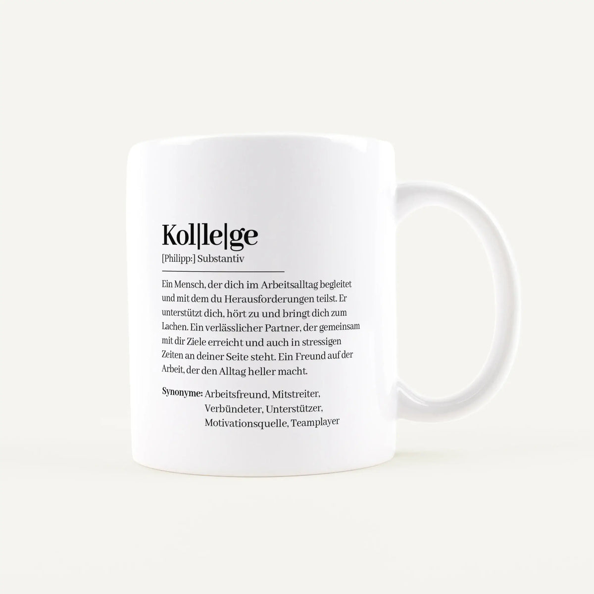 Tasse Definition Kollege-Keramik Tasse-famprints-personalisiertes-geschenk