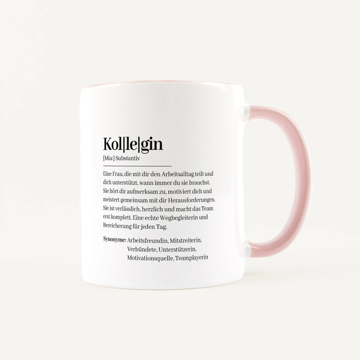 Tasse Definition Kollegin-Keramik Tasse-famprints-Personalisierte-geschenk