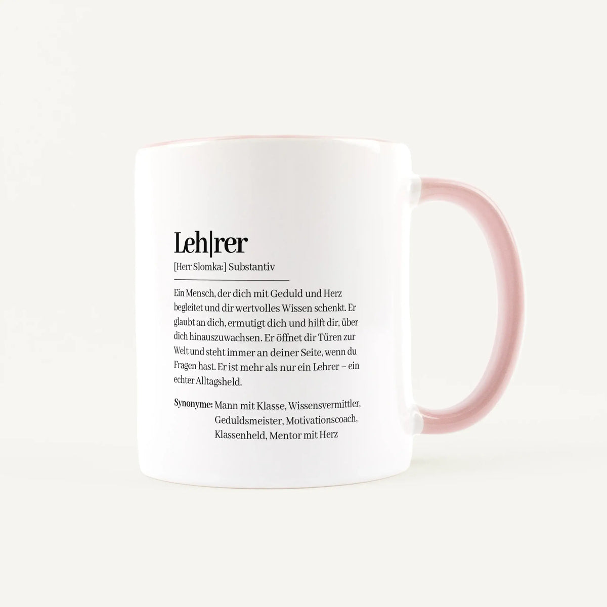 Tasse Definition Lehrer-Keramik Tasse-famprints-personalisiertes-Geschenk