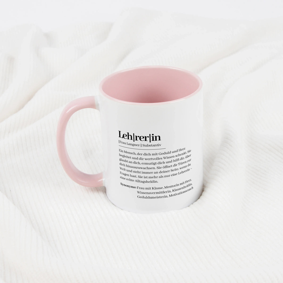 Tasse Definition Lehrerin-Keramik Tasse-famprints-personalisiertes-geschenk