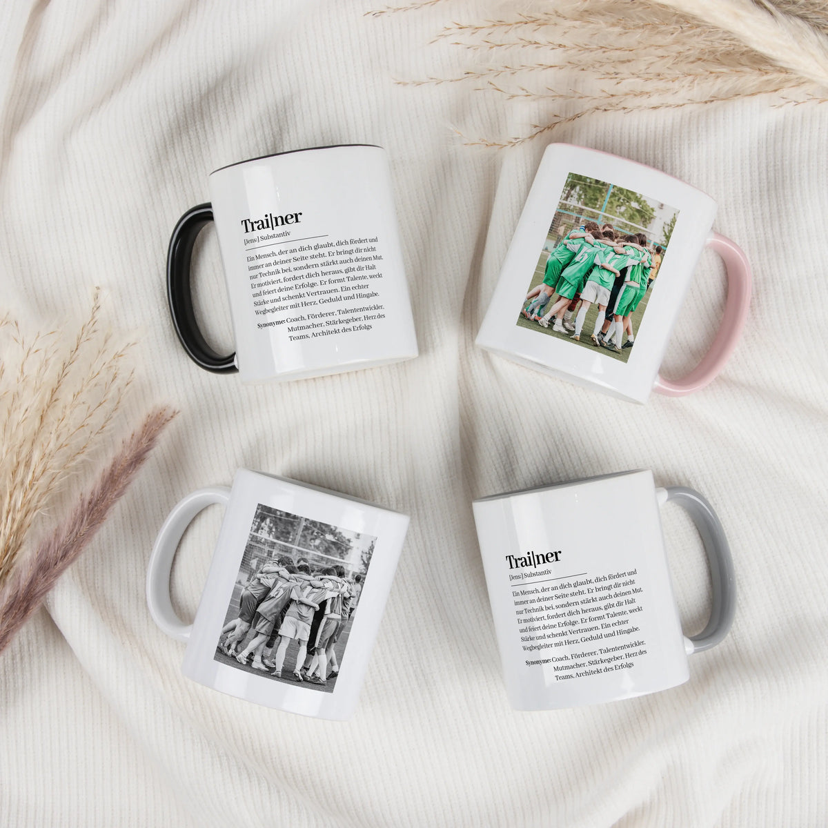 Tasse Definition Trainer-Keramik Tasse-personalisiertes-Geschenk