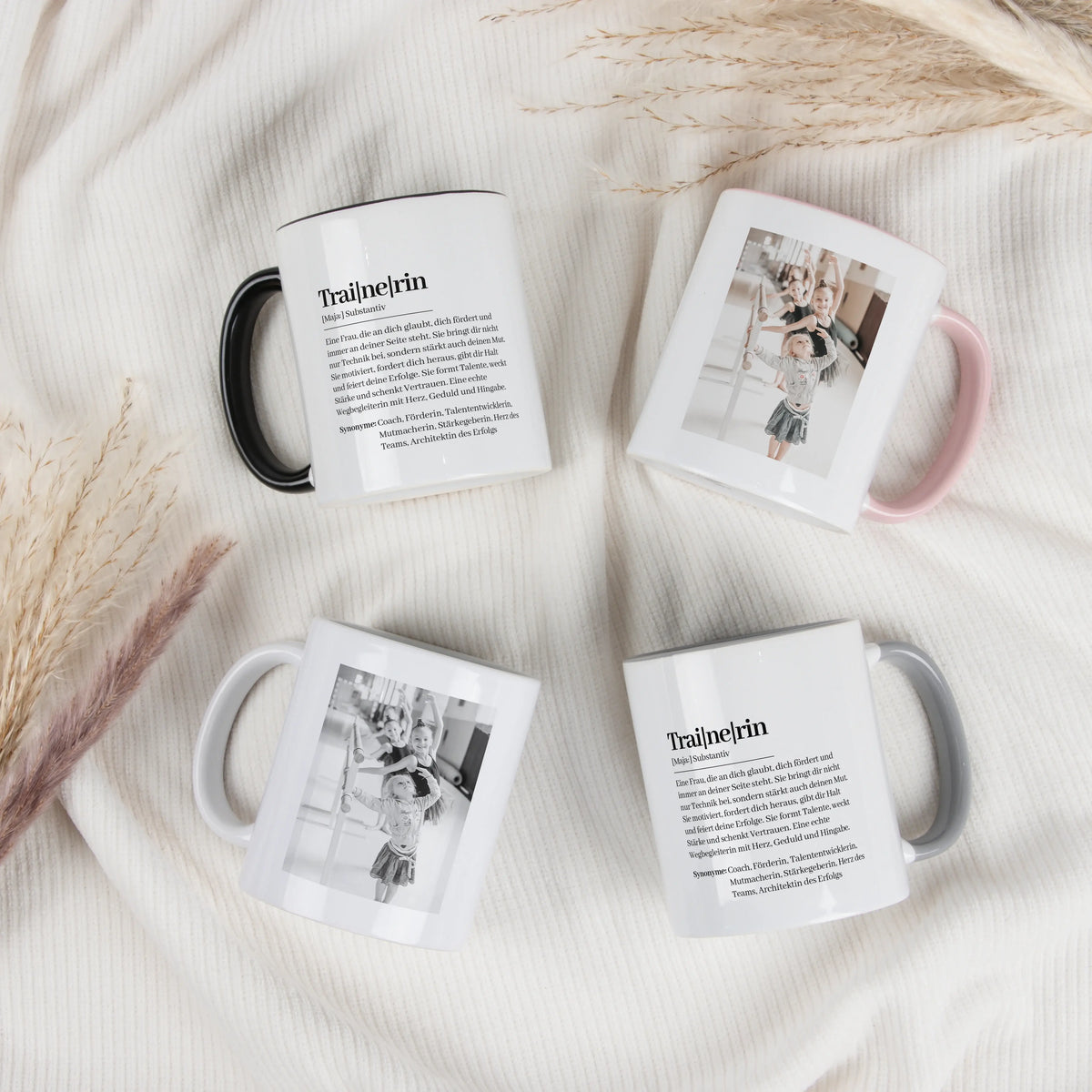 Tasse Definition Trainerin - Keramik Tasse - Personalisiertes Geschenk