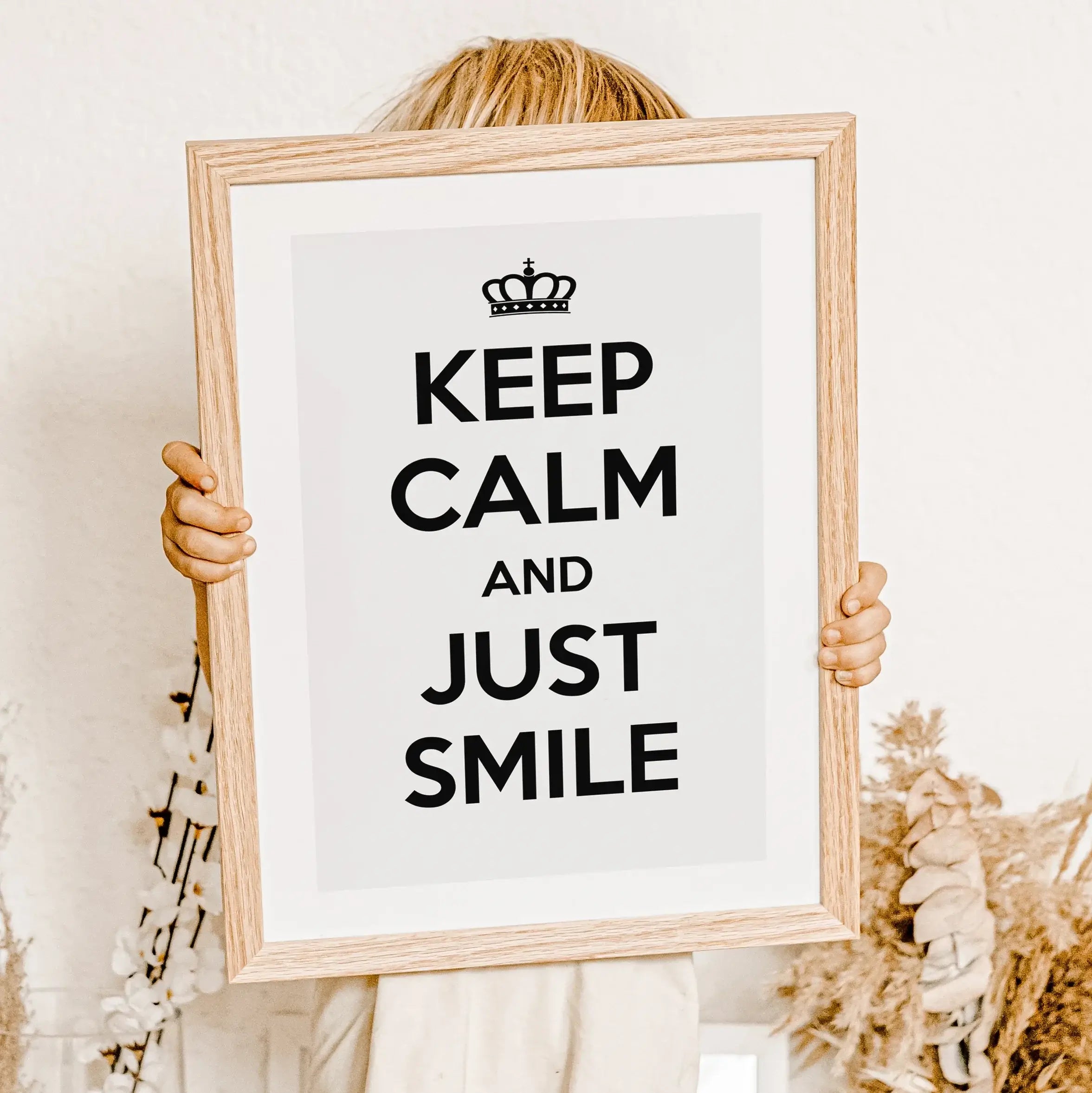 Poster Keep calm and 'dein Text'-famprints-Personalisiertes Poster-Mit unserem Poster Keep calm and 'dein Text' hast du die Möglichkeit deiner Kreativität freien Lauf zu lassen. Einige Ideen für die Individualisierung wären ... and HAKUNA MATATA ; and EAT