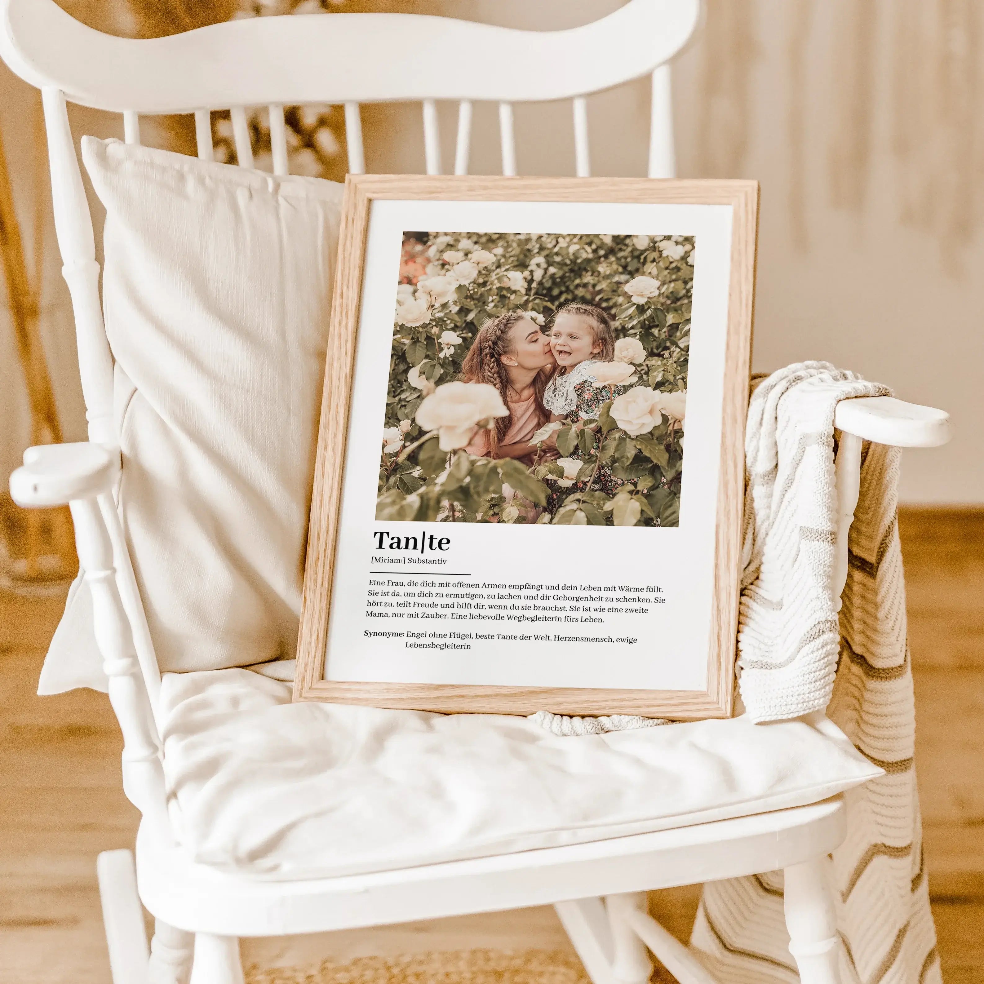 Tante Definition Poster mit Foto-famprints-Personalisiertes Poster-Suchst du nach einem einzigartigen Geschenk für deine Tante? Unser Tante Definition Poster mit Foto ist die perfekte Wahl! Dieses liebevoll gestaltete Poster zeigt auf besondere Weise, wie