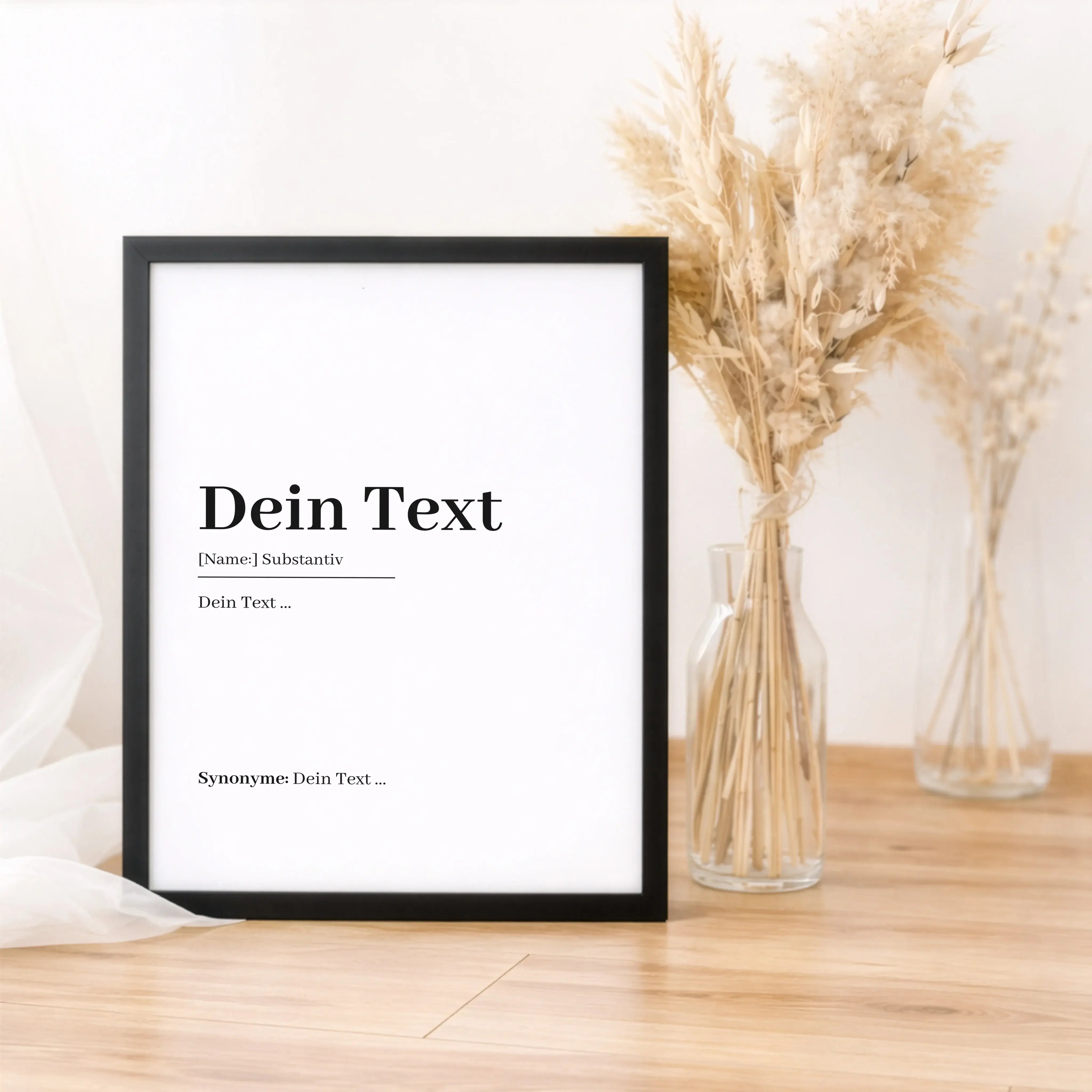 Eigener Text Definition Poster-Personalisiertes Poster-famprints-Eigener Text Definition Poster von famprints ist die ideale Möglichkeit, Worte sichtbar zu machen, die etwas bedeuten. Du gestaltest dein persönliches Definition Poster mit eigenem Text, Nam