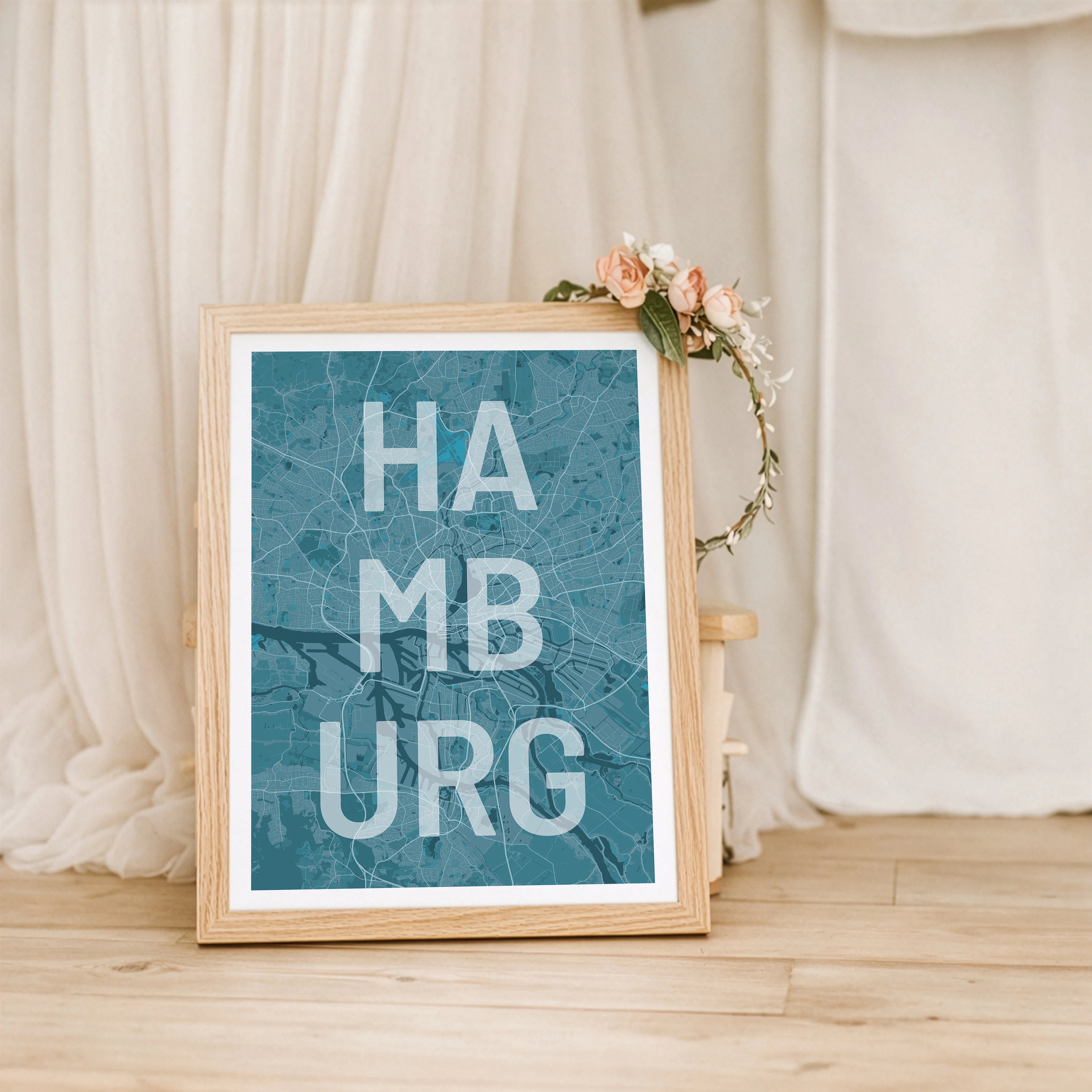 Stadtkarte Poster Overlay