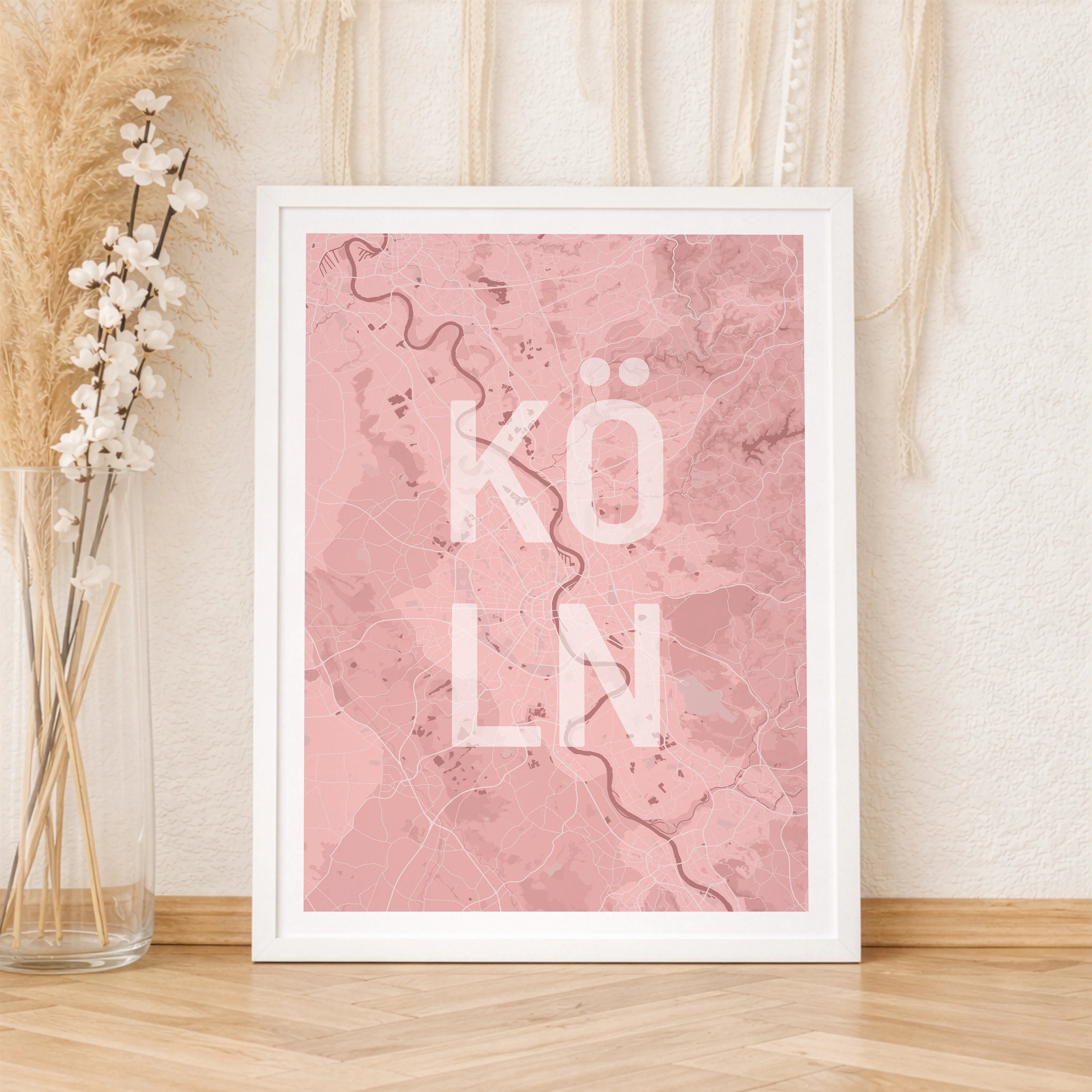 Stadtkarte Poster Overlay