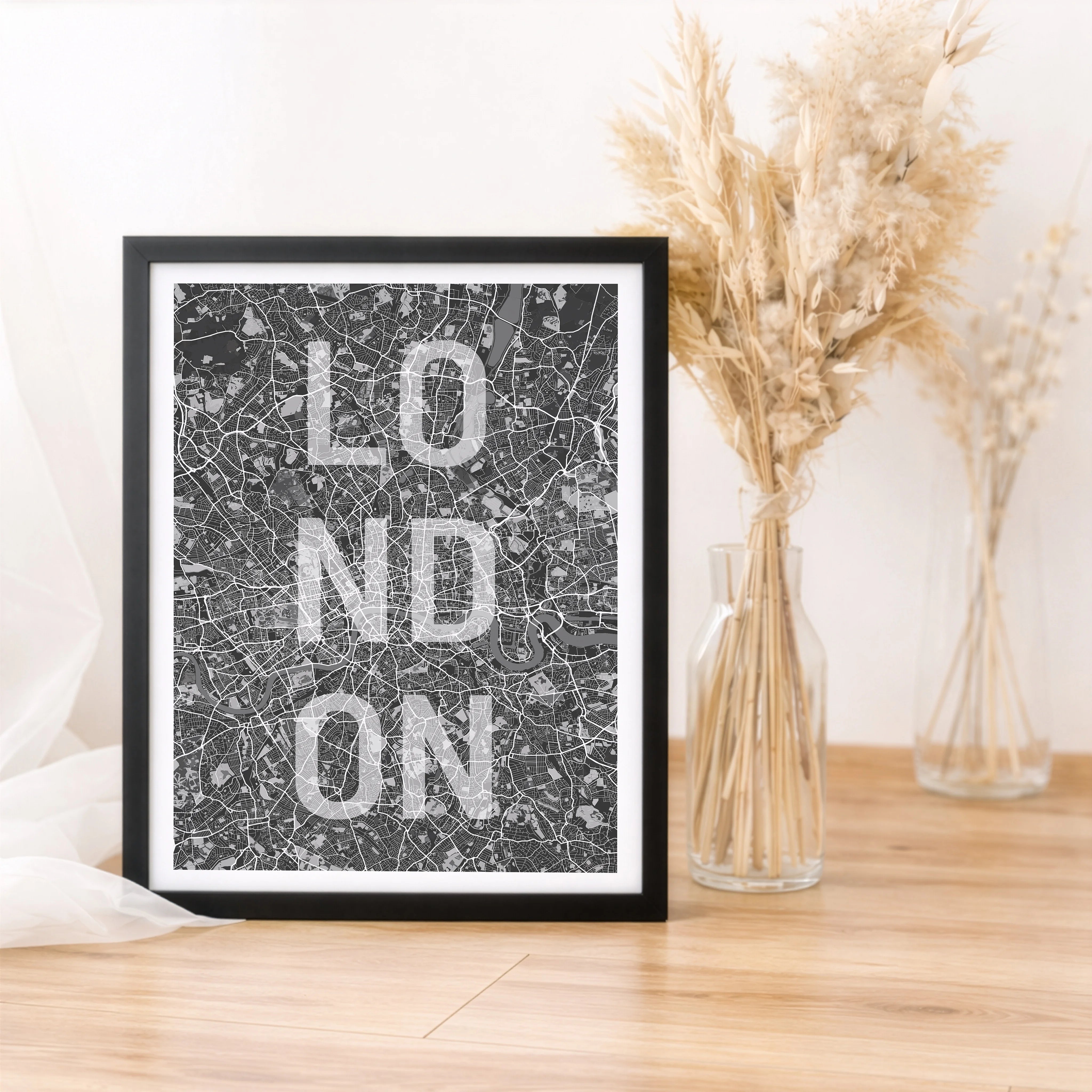 Stadtkarte Poster Overlay