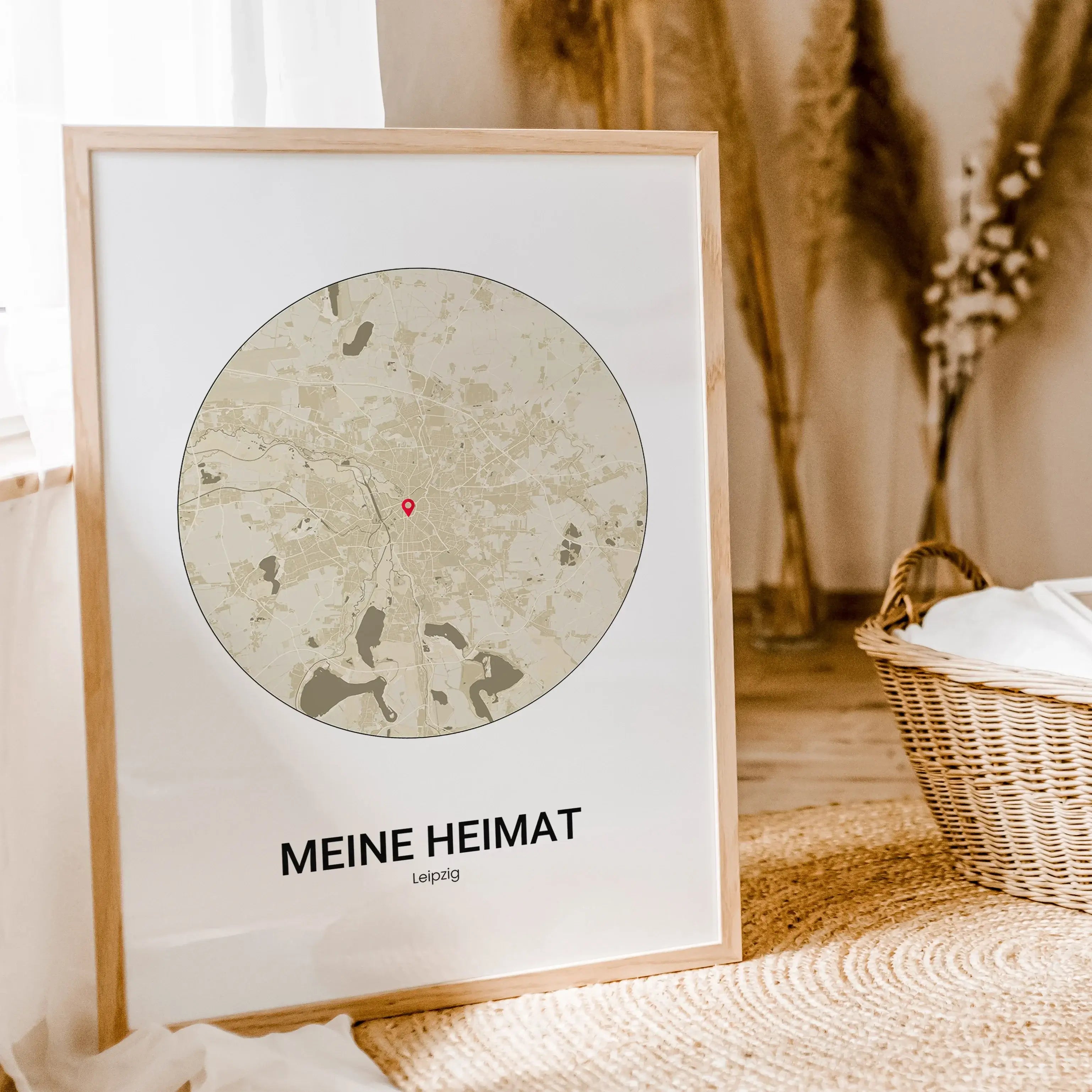 Stadtkarte Poster Circle - Personalisiertes Poster - famprints - Entdecke das Stadtkarte Poster Circle – dein persönliches Kunstwerk mit dem Stadtplan deines Lieblingsortes! Gestalte dein Poster individuell und setze mit dem Marker den genauen Standort, d