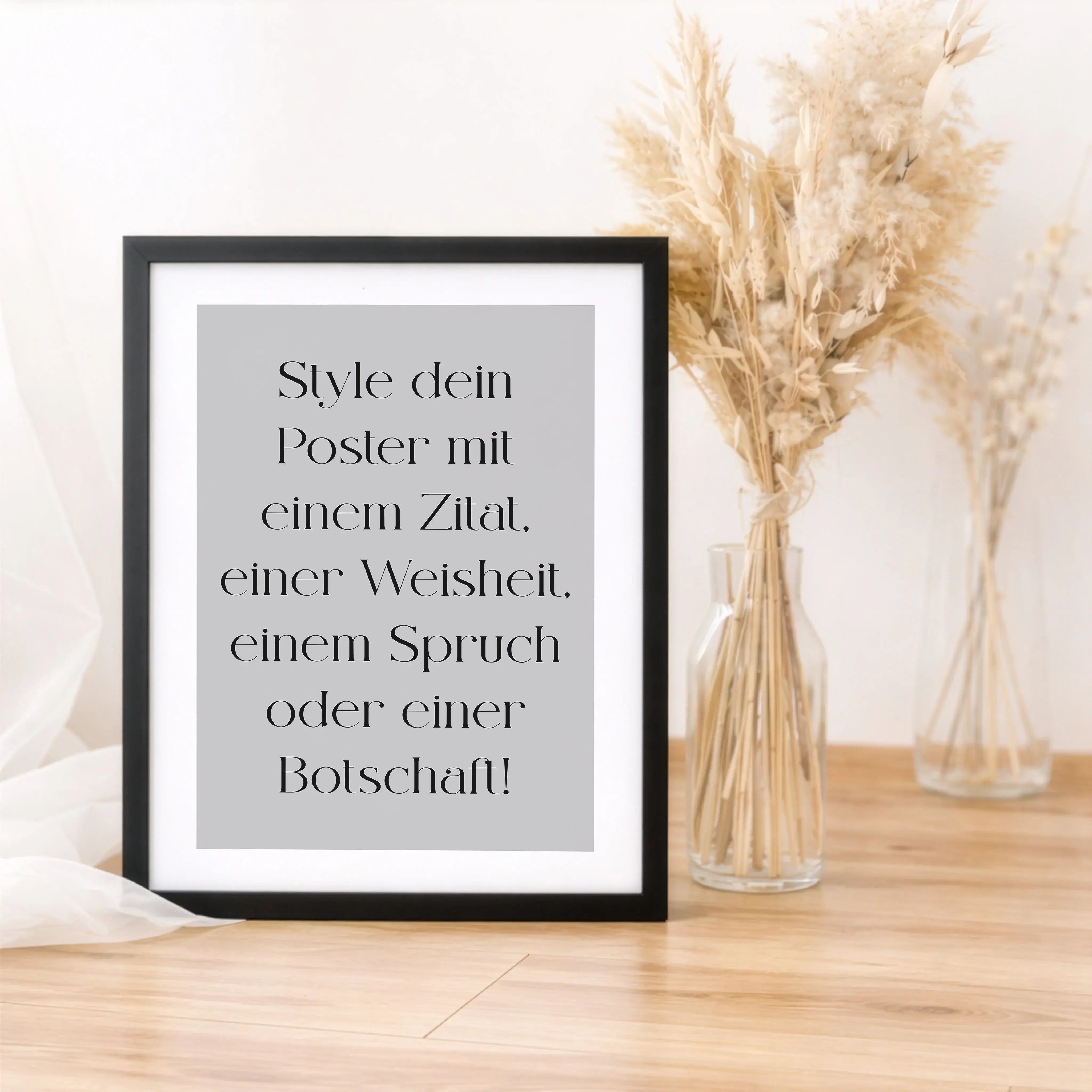 Text Poster-Personalisiertes Poster-famprints-Deine Wand soll mehr sagen als nur leer sein? Mit einem Text Poster von famprints bringst du genau die Worte nach Hause, die dir wichtig sind. Ob persönlicher Spruch, liebevolle Botschaft, moderner Leitsatz od