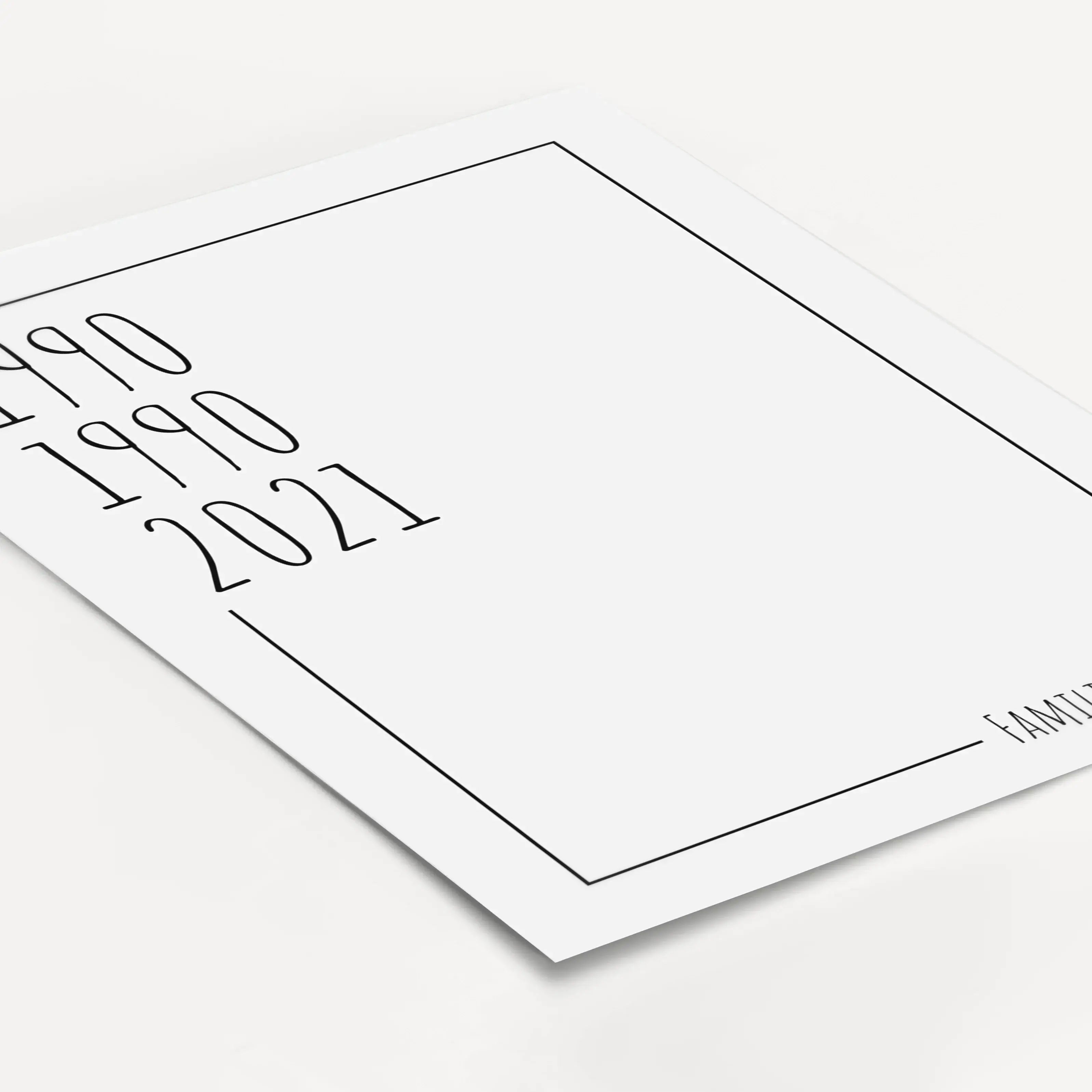 Familienposter Jahrgang-famprints-Personalisiertes Poster-Ein Familienposter ist viel mehr als eine dekorative Ergänzung für dein Zuhause. Es ist ein privates Kunstwerk, das die Geschichte deiner Familie erzählt und mit den Menschen verbindet, die du am m