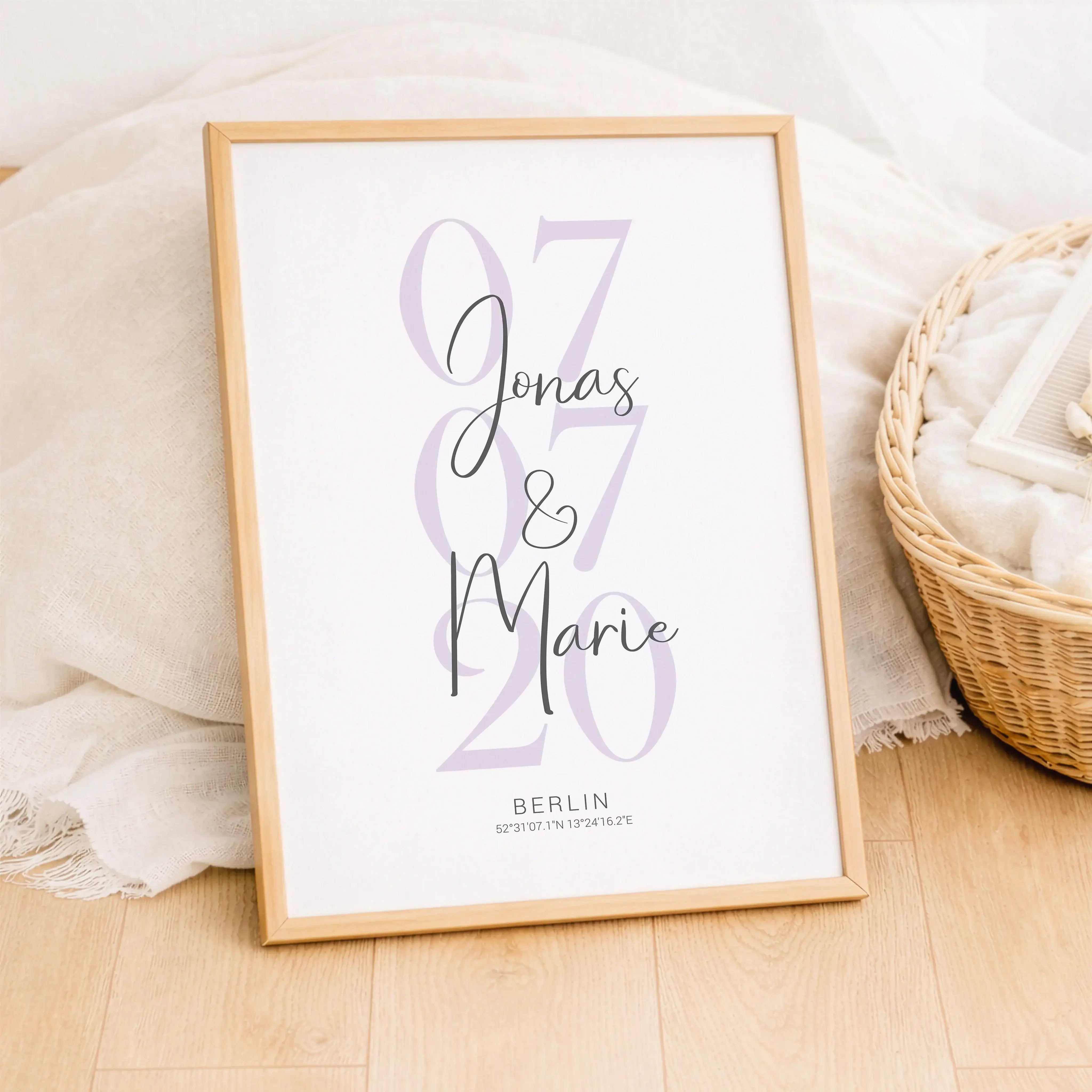 Datum Poster Koordinaten-Personalisiertes Poster-famprints-Ein Datum Poster Koordinaten macht aus einem besonderen Tag ein persönliches Kunstwerk für dein Zuhause. Ob Kennenlernen, Hochzeit, Geburt oder ein anderer wichtiger Moment, du hältst genau das Da