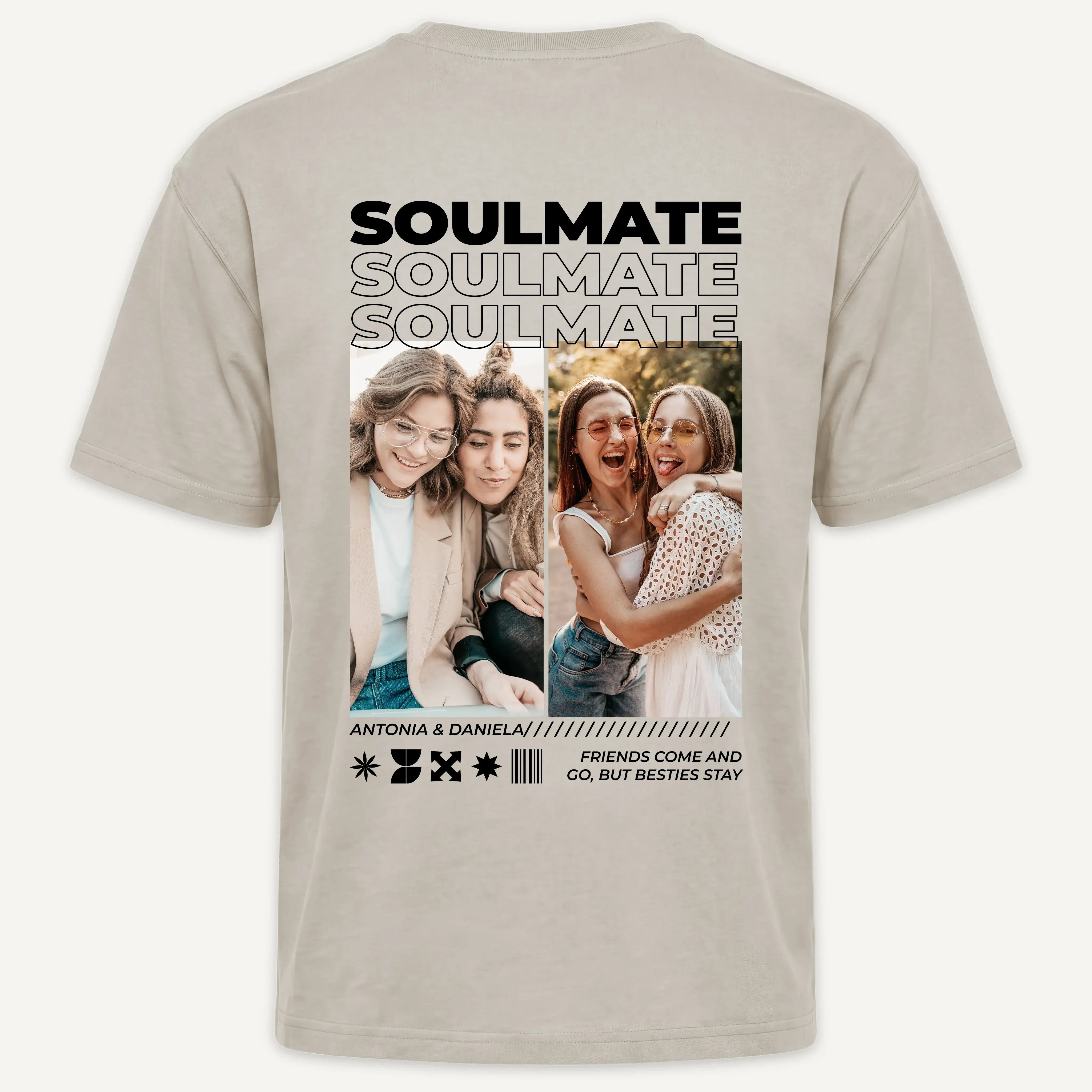 T-Shirt - Personalisiertes T-Shirt SOULMATE - personalisiert