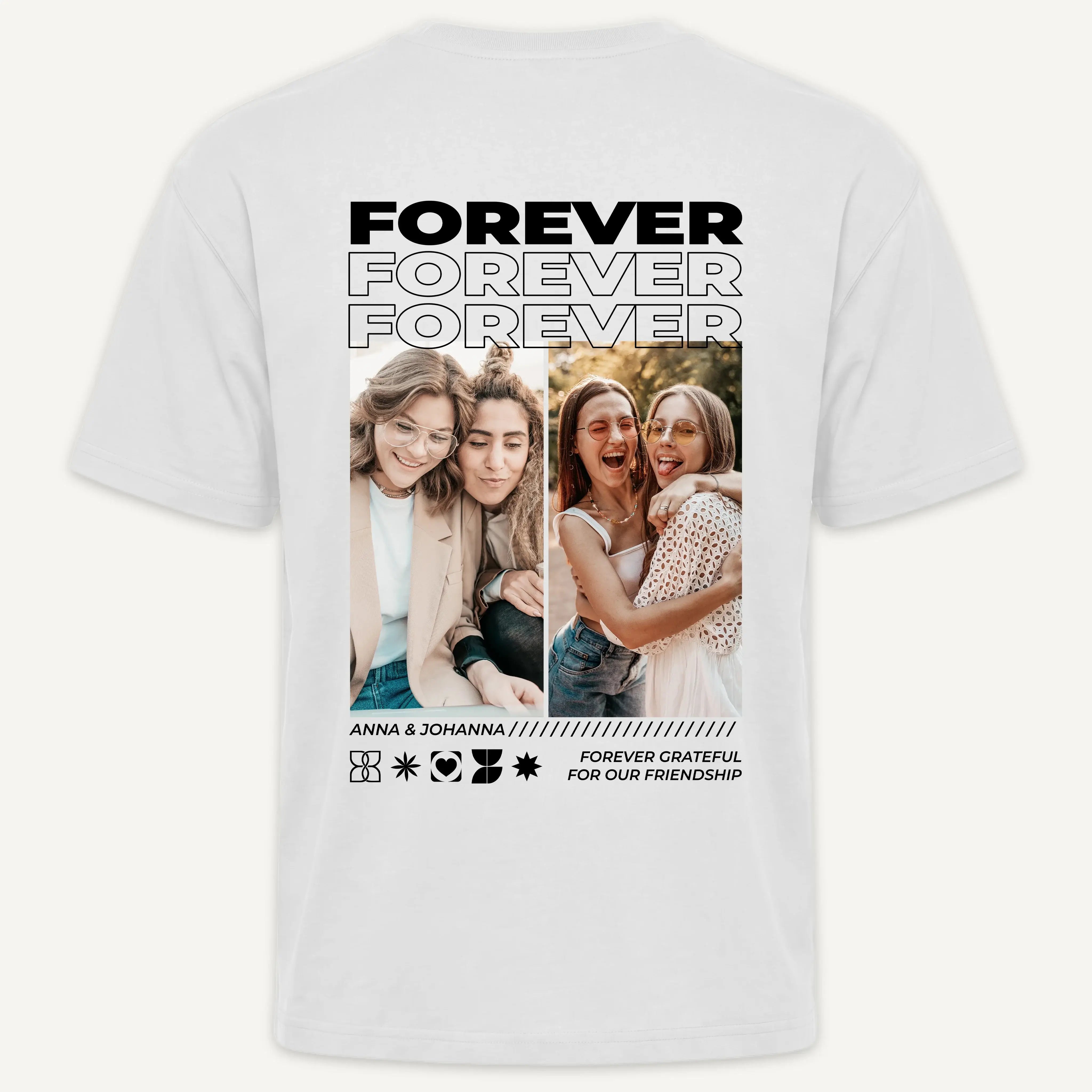 T-Shirt - Personalisiertes T-Shirt FOREVER - personalisiert