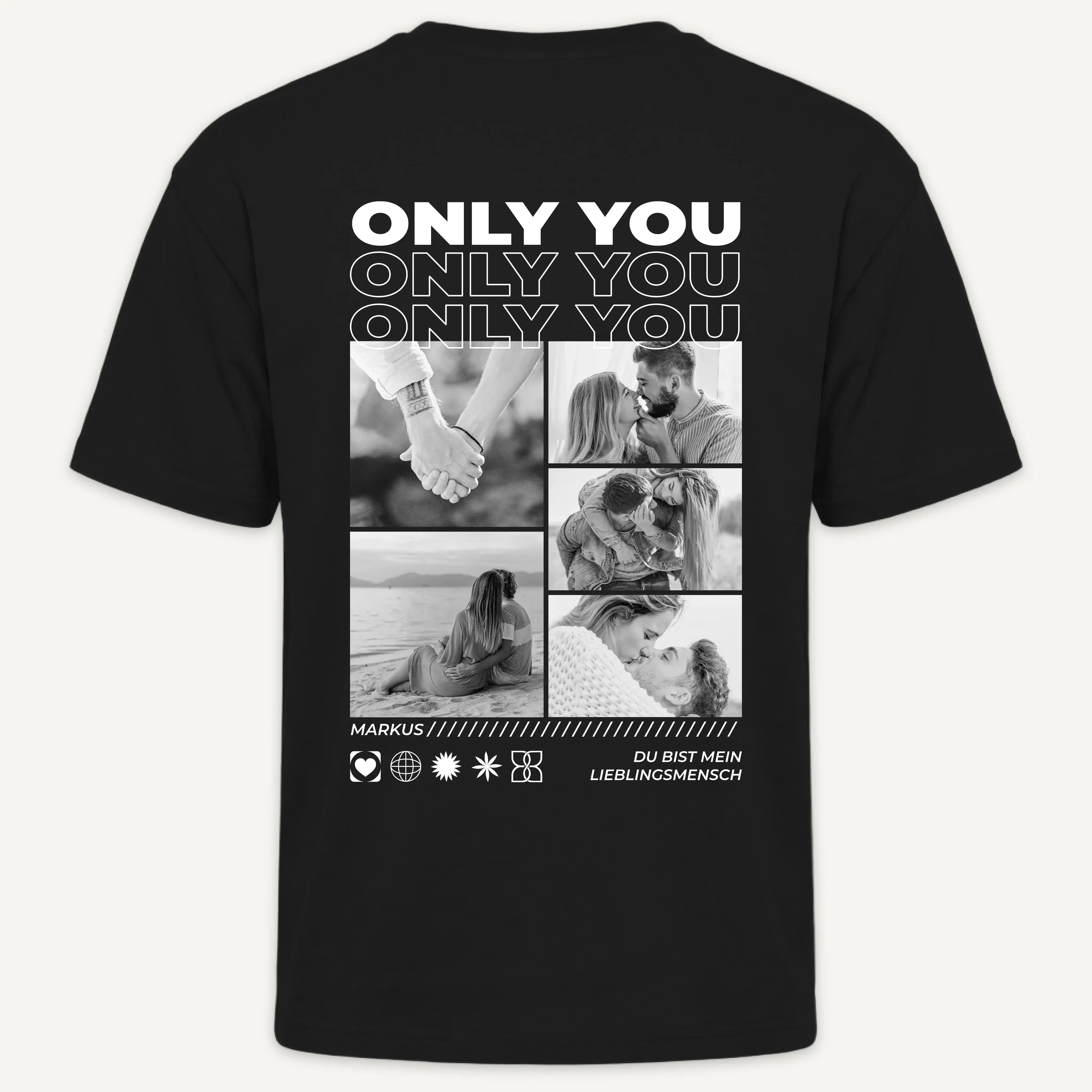 T-Shirt - Personalisiertes T-Shirt ONLY YOU - personalisiert