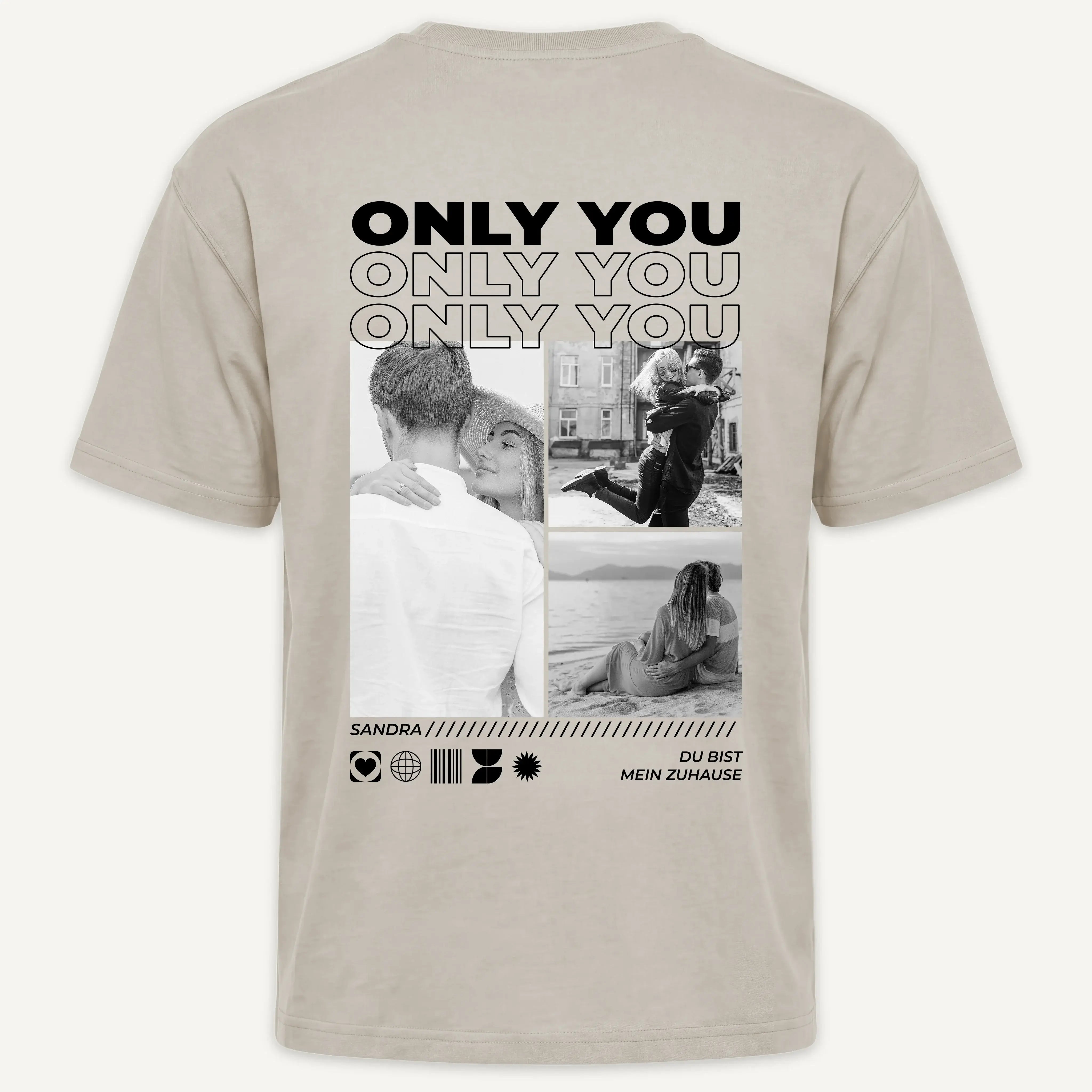 T-Shirt - Personalisiertes T-Shirt ONLY YOU - personalisiert