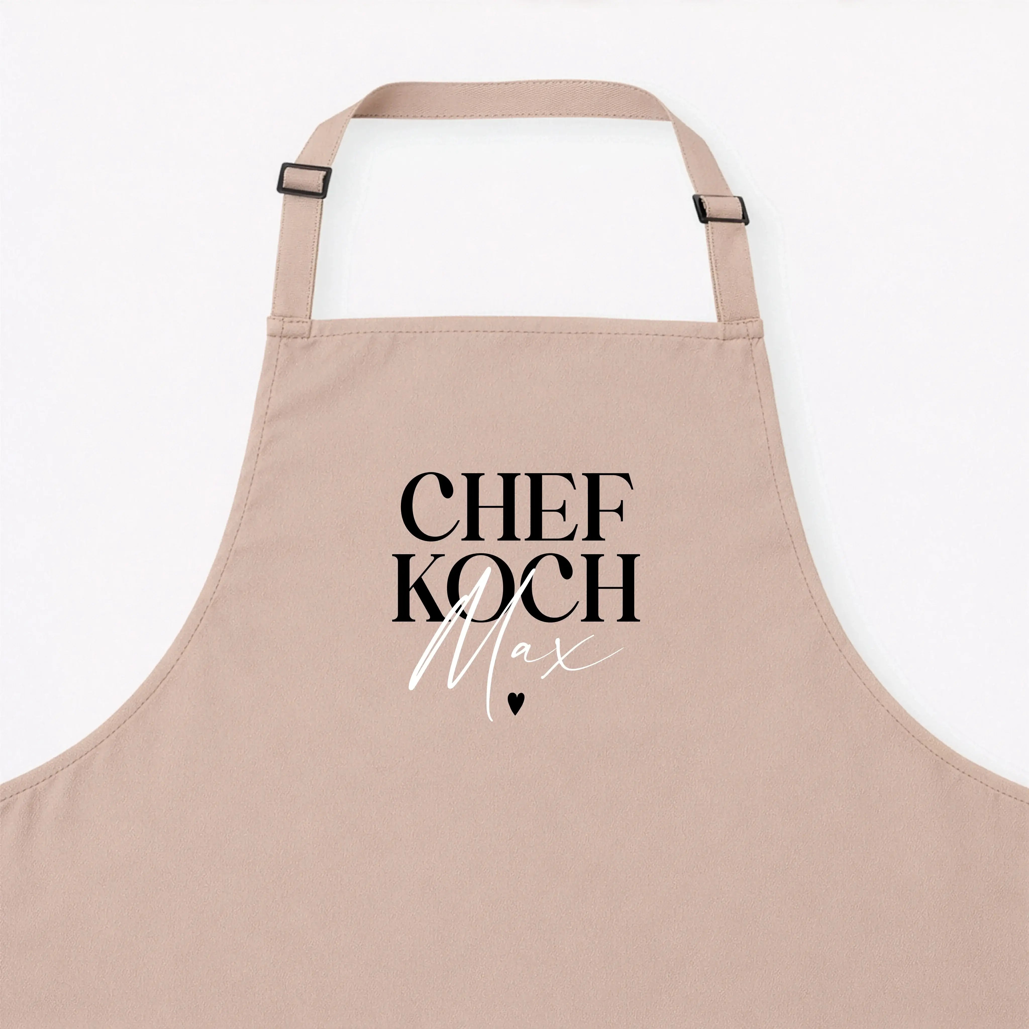 Kochschürze Chefkoch-Kochschürze-famprints-Die Kochschürze Chefkoch von famprints ist mehr als ein praktisches Küchenaccessoire. Sie wird mit deinem Wunsch­namen personalisiert und verwandelt jedes Kochen in einen ganz persönlichen Moment. Der klare Schri
