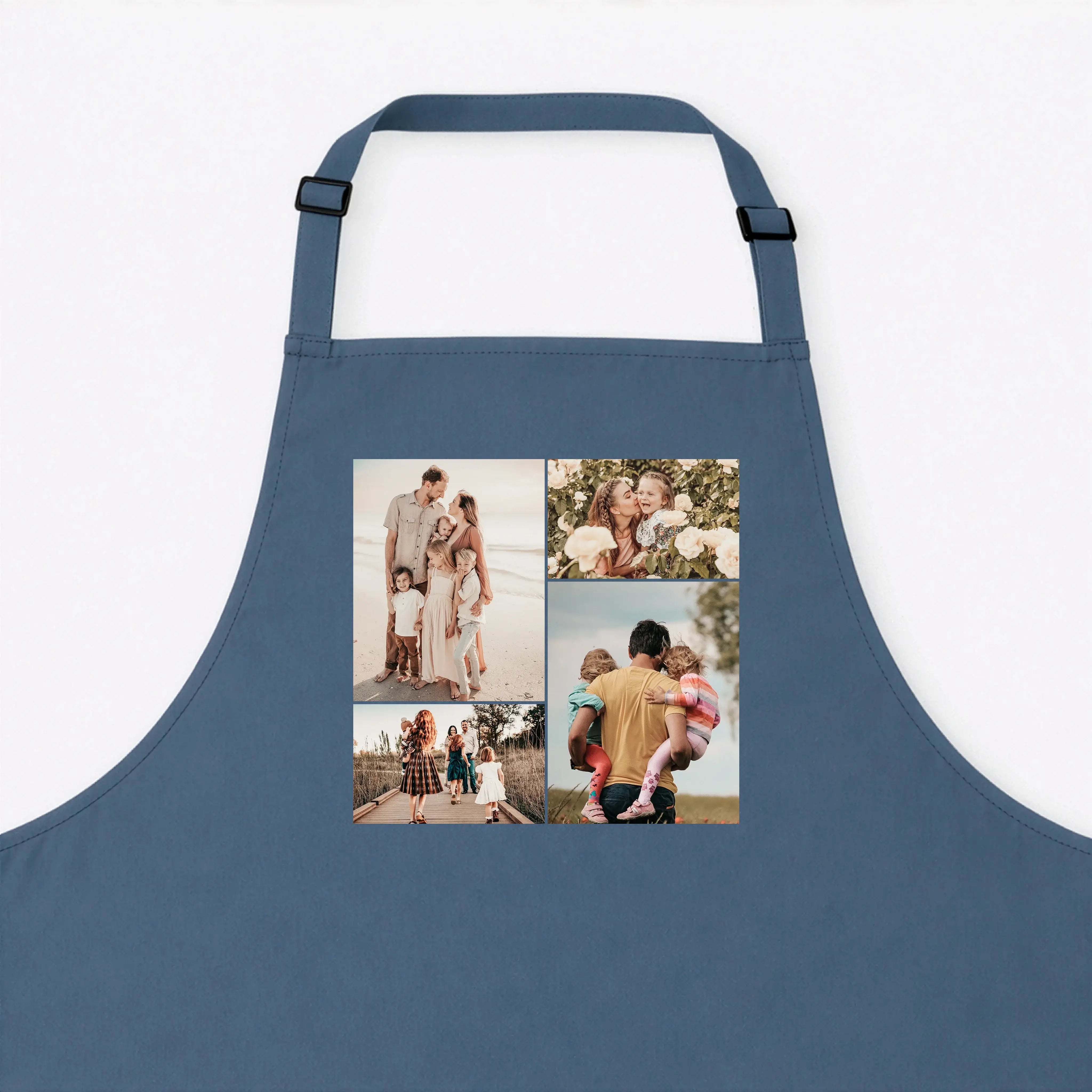 Kochschürze Foto No1-Kochschürze-famprints-Kochschürze Foto No1 ist die ideale Wahl, wenn du Kochen, Backen oder Grillen mit einer ganz persönlichen Note verbinden möchtest. Bei famprints gestaltest du deine Kochschürze mit vier eigenen Fotos und verwande