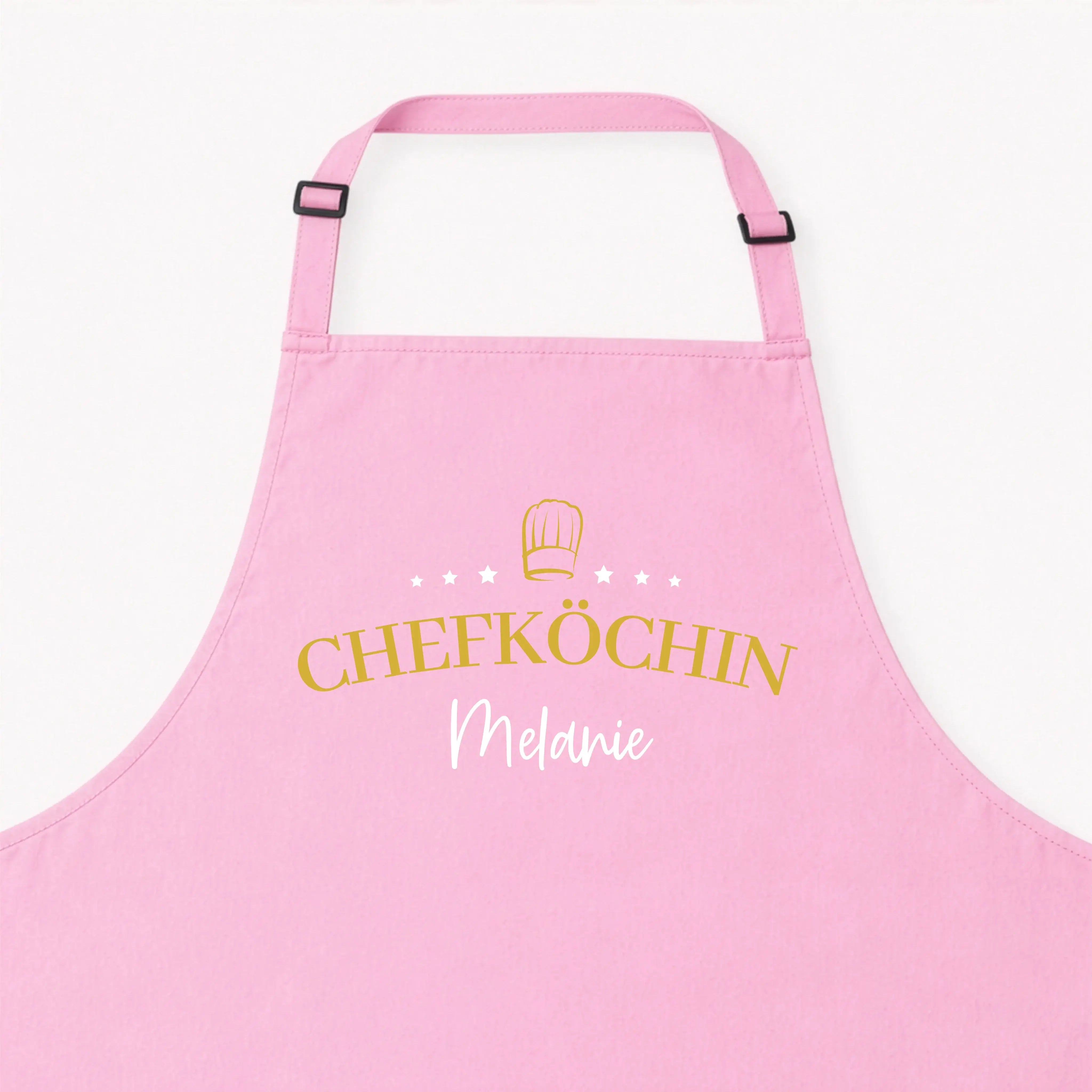 Kochschürze Chefköchin Sterne-Kochschürze-famprints-Diese Kochschürze Chefköchin Sterne ist mehr als ein praktisches Küchenaccessoire. Sie macht aus jedem Kochmoment ein persönliches Statement. Das Design kombiniert den eleganten Schriftzug Chefköchin mit