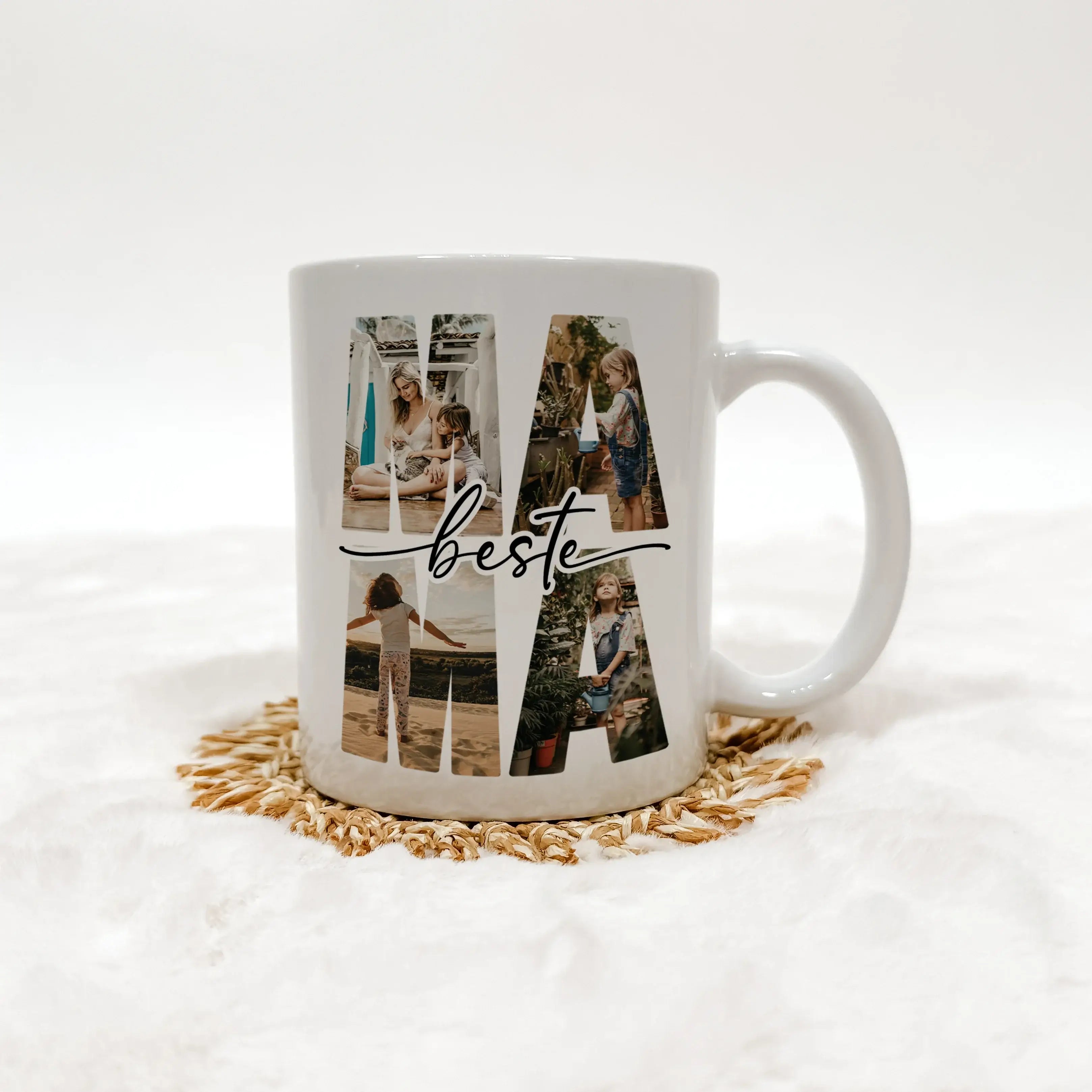 Tasse beste Mama - Keramik Tasse - famprints - Entdecke die Tasse "beste Mama" – das perfekte Geschenk, um deiner Mutter eine ganz besondere Freude zu bereiten. Mit dieser personalisierten Keramiktasse kannst du nicht nur ihre besten Erinnerungen festhalt
