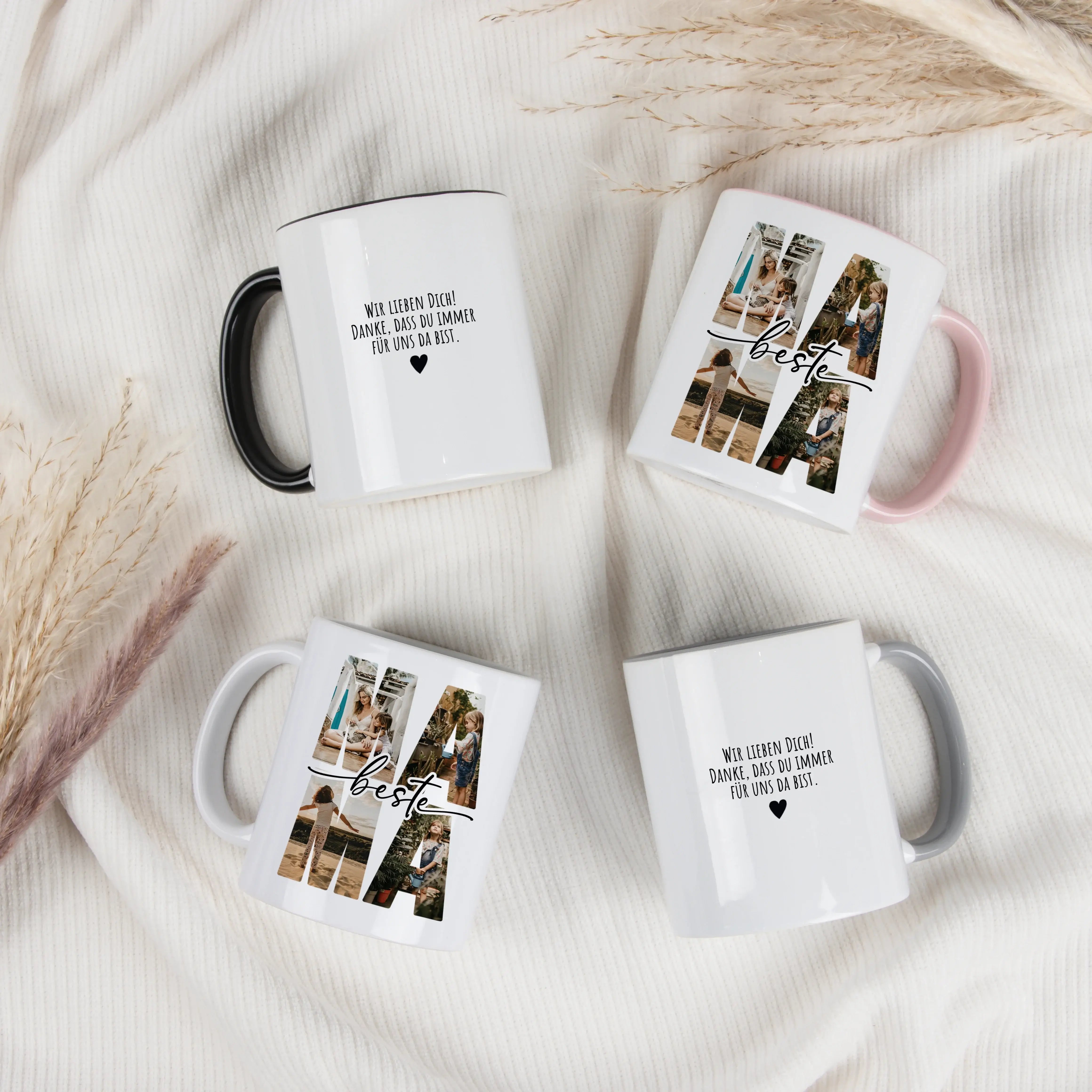 Tasse beste Mama - Keramik Tasse - famprints - Entdecke die Tasse "beste Mama" – das perfekte Geschenk, um deiner Mutter eine ganz besondere Freude zu bereiten. Mit dieser personalisierten Keramiktasse kannst du nicht nur ihre besten Erinnerungen festhalt
