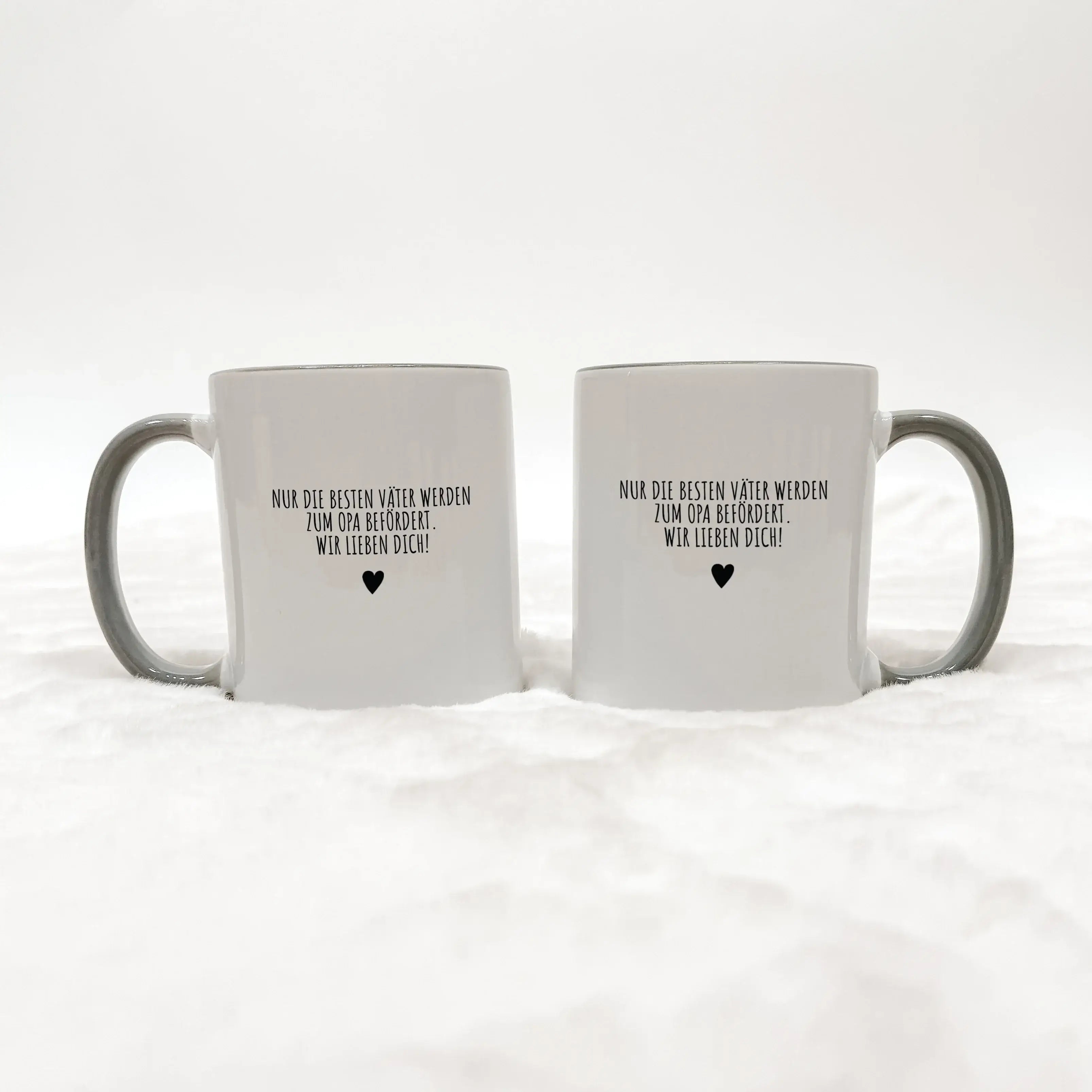 Tasse bester Opa - Keramik Tasse - famprints - Überrasche deinen Opa mit einer ganz besonderen Tasse, die nicht nur ein praktisches Alltagsobjekt ist, sondern auch ein emotionales Geschenk voller Erinnerungen. Diese personalisierte Keramiktasse wird sein