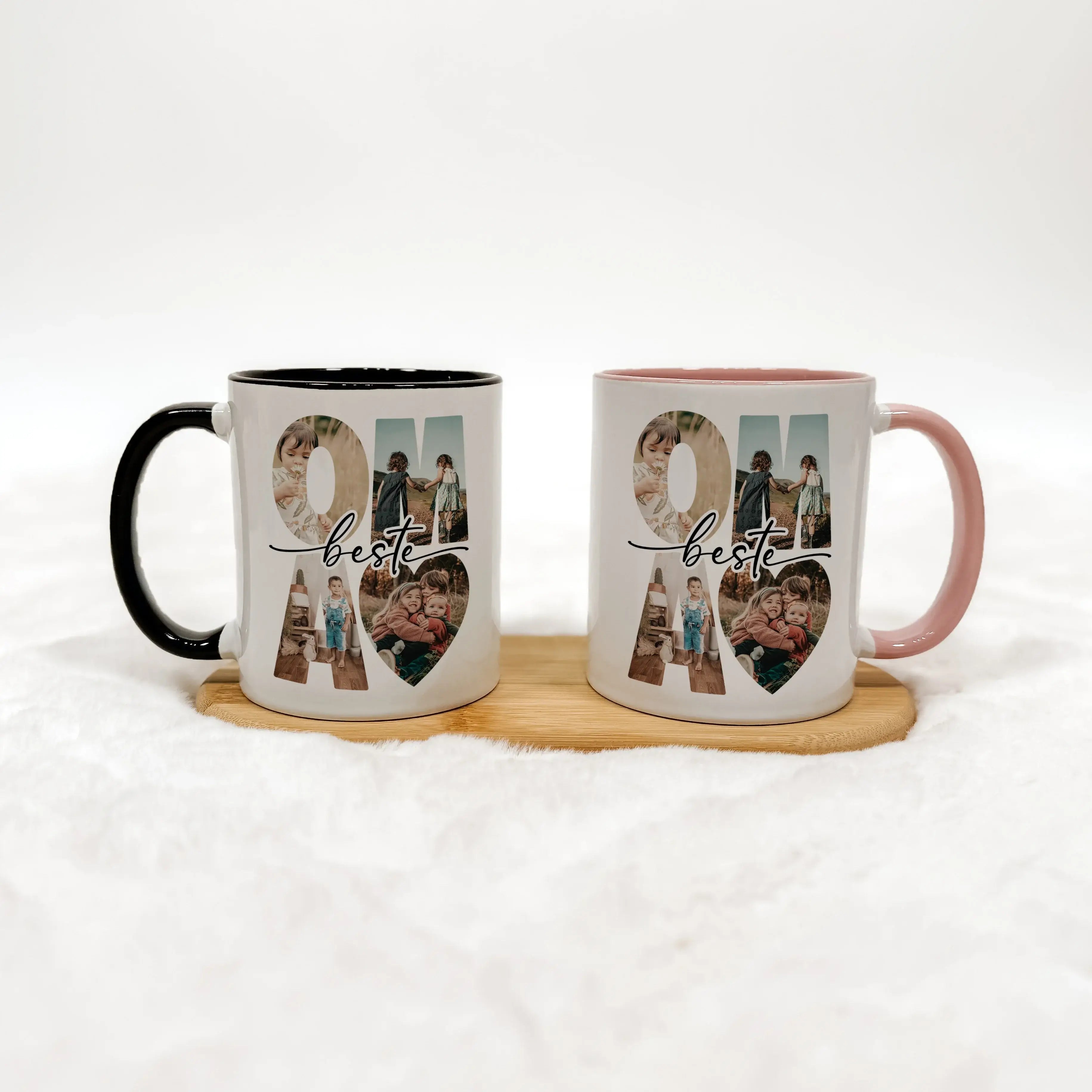 Tasse beste Oma - Keramik Tasse - famprints - Entdecke die Tasse "bester Oma" – das perfekte Geschenk, das sofort Freude bereitet und ein Lächeln auf das Gesicht deiner Oma zaubert. Mit dieser personalisierten Keramiktasse schaffst du eine emotionale Verb