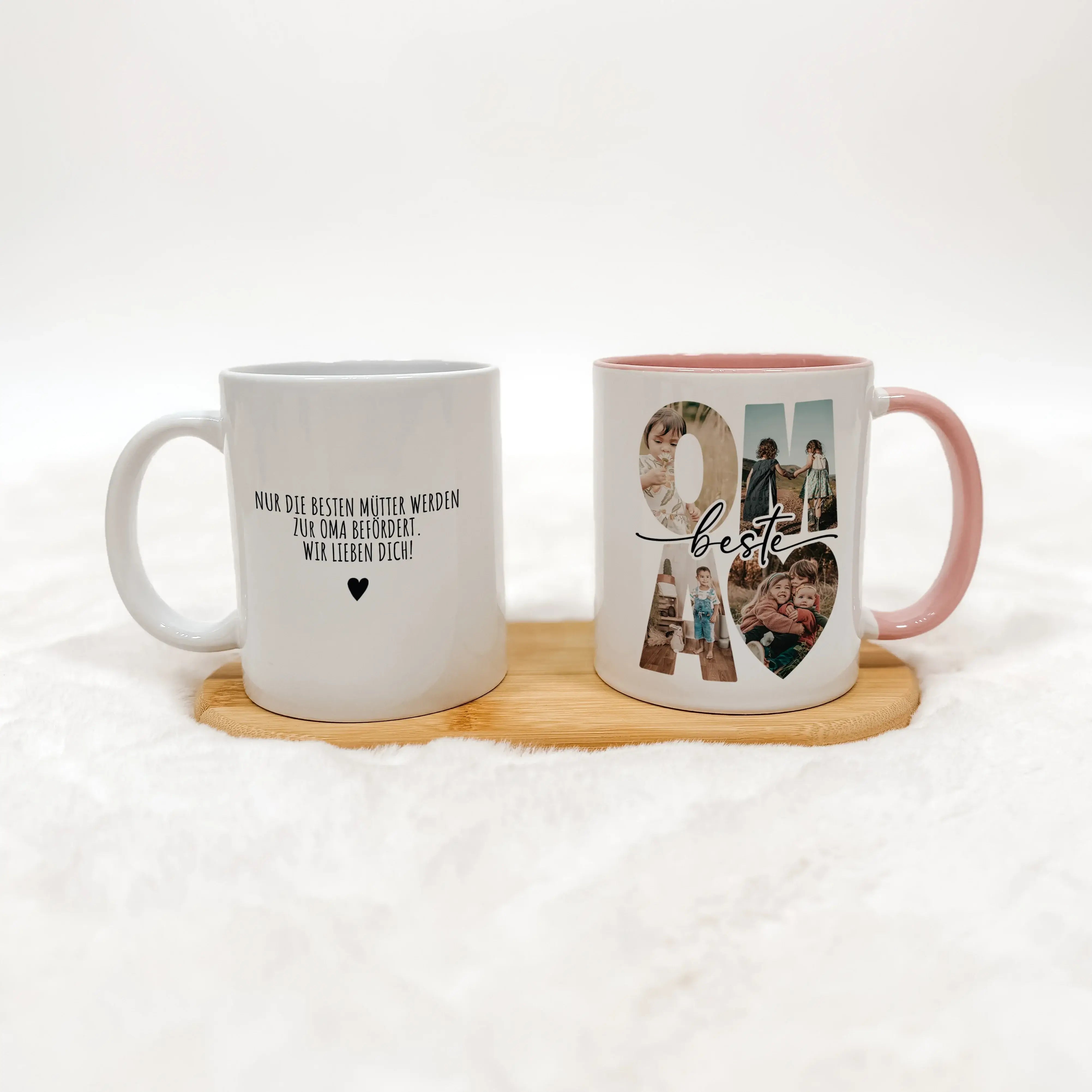 Tasse beste Oma - Keramik Tasse - famprints - Entdecke die Tasse "bester Oma" – das perfekte Geschenk, das sofort Freude bereitet und ein Lächeln auf das Gesicht deiner Oma zaubert. Mit dieser personalisierten Keramiktasse schaffst du eine emotionale Verb