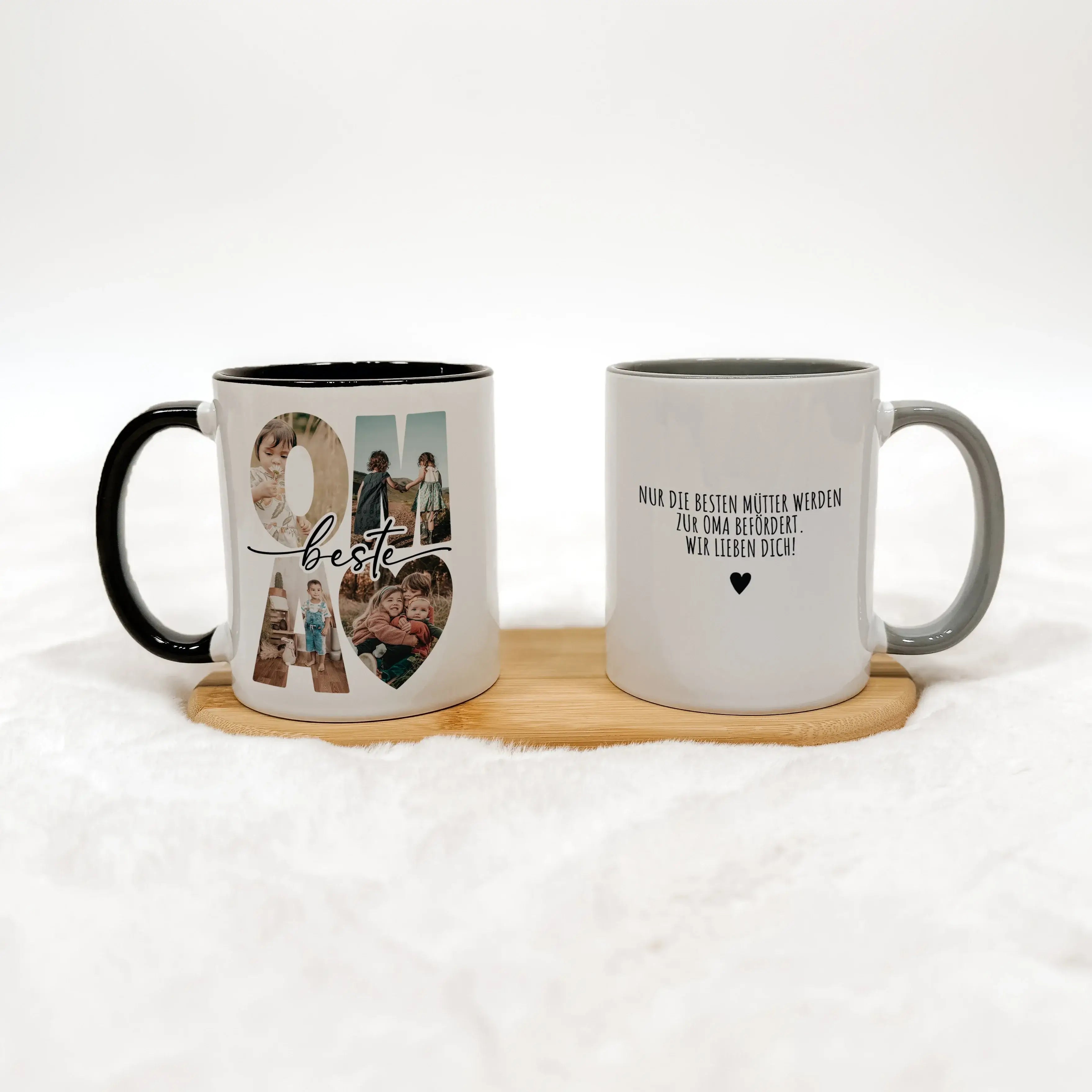 Tasse beste Oma - Keramik Tasse - famprints - Entdecke die Tasse "bester Oma" – das perfekte Geschenk, das sofort Freude bereitet und ein Lächeln auf das Gesicht deiner Oma zaubert. Mit dieser personalisierten Keramiktasse schaffst du eine emotionale Verb