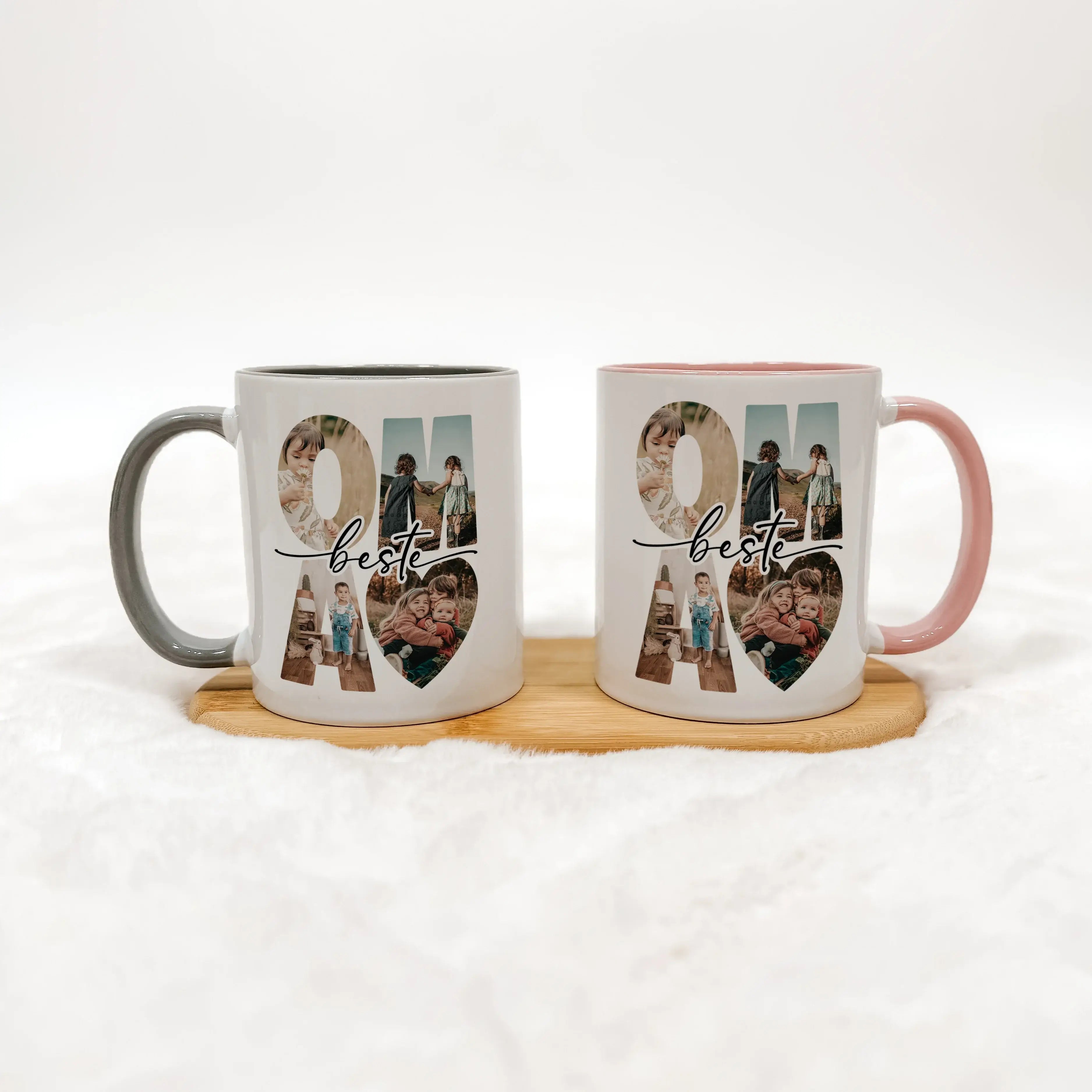 Tasse beste Oma - Keramik Tasse - famprints - Entdecke die Tasse "bester Oma" – das perfekte Geschenk, das sofort Freude bereitet und ein Lächeln auf das Gesicht deiner Oma zaubert. Mit dieser personalisierten Keramiktasse schaffst du eine emotionale Verb
