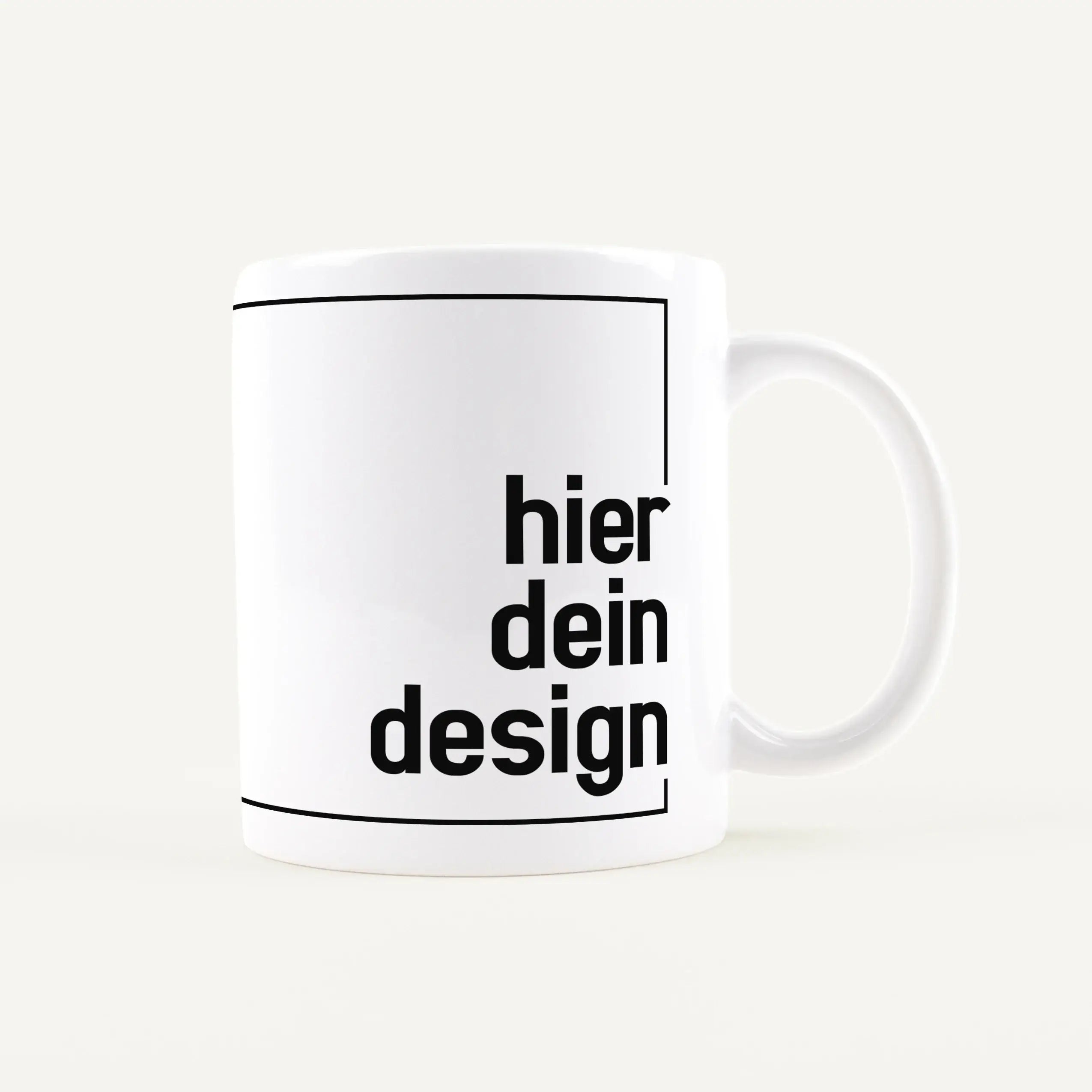 Tasse Dein Design-Keramik Tasse-famprints-Mit der Tasse Dein Design gestaltest du deinen ganz persönlichen Lieblingsbecher. Im Konfigurator von famprints lädst du eigene Fotos, Bilder oder Grafiken hoch und ergänzt sie mit deinem Wunschtext. So entsteht e