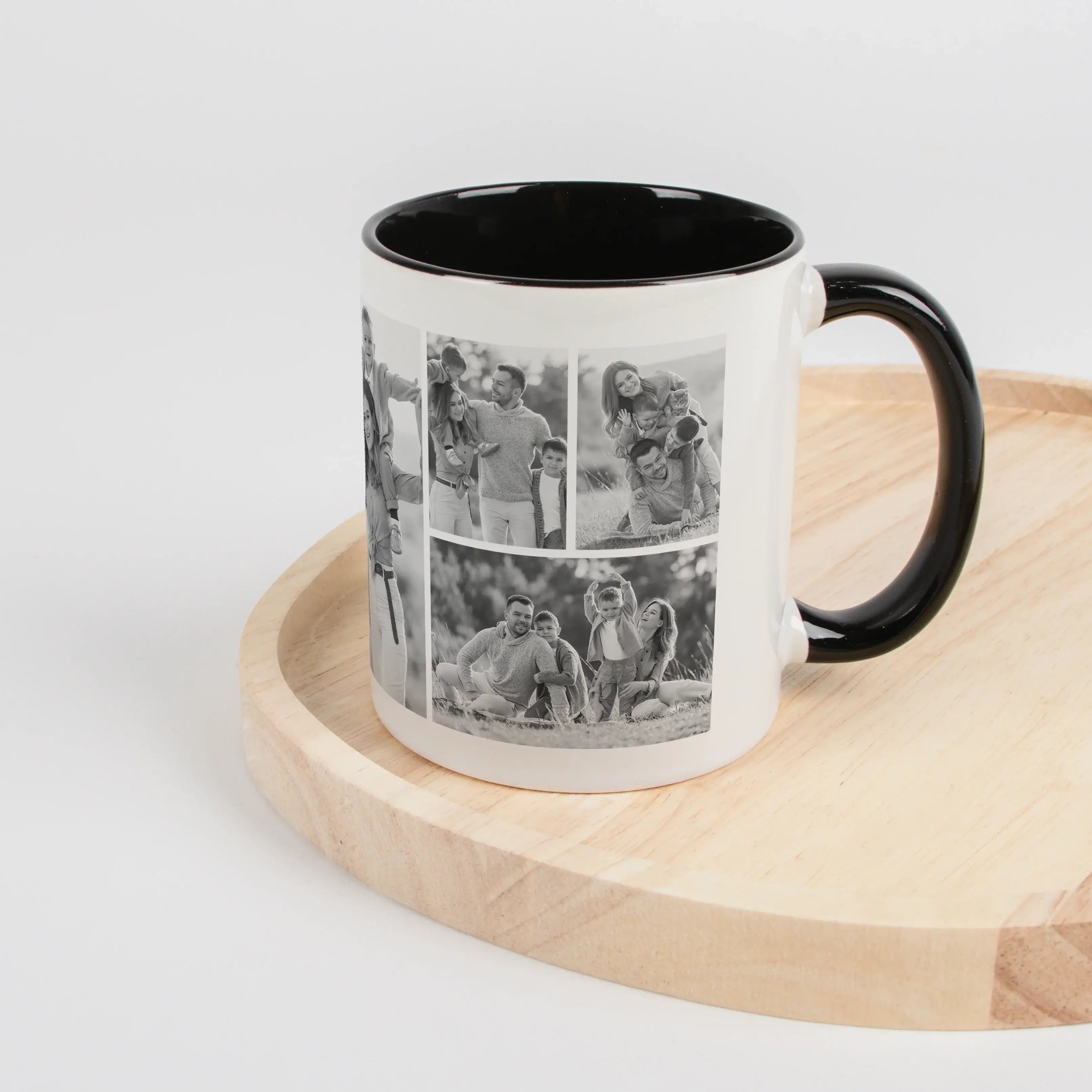Tasse Foto Seven-Keramik Tasse-Keramik Tasse-Die Tasse Foto Seven von famprints macht aus deinen Lieblingsmomenten eine persönliche Fotocollage für jeden Tag. Du gestaltest eine individuelle Fototasse mit sieben eigenen Bildern und verwandelst sie in ein